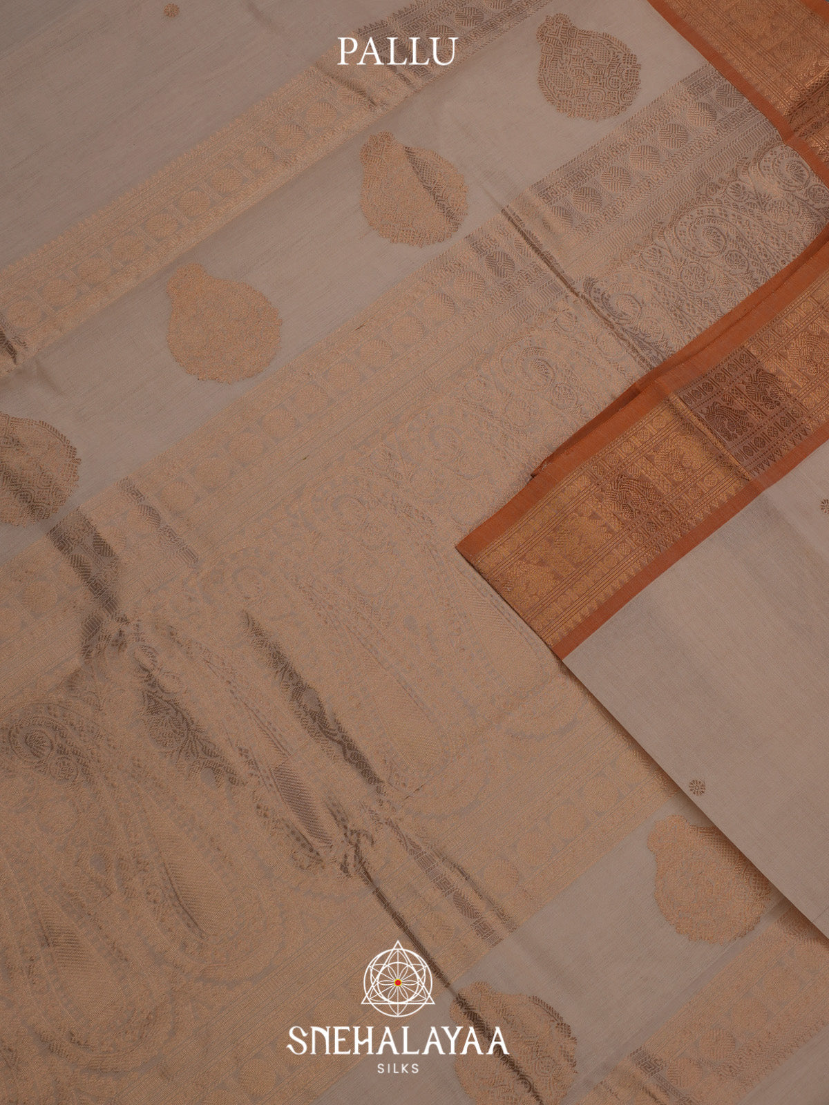 Off White Kanchi Cotton Saree