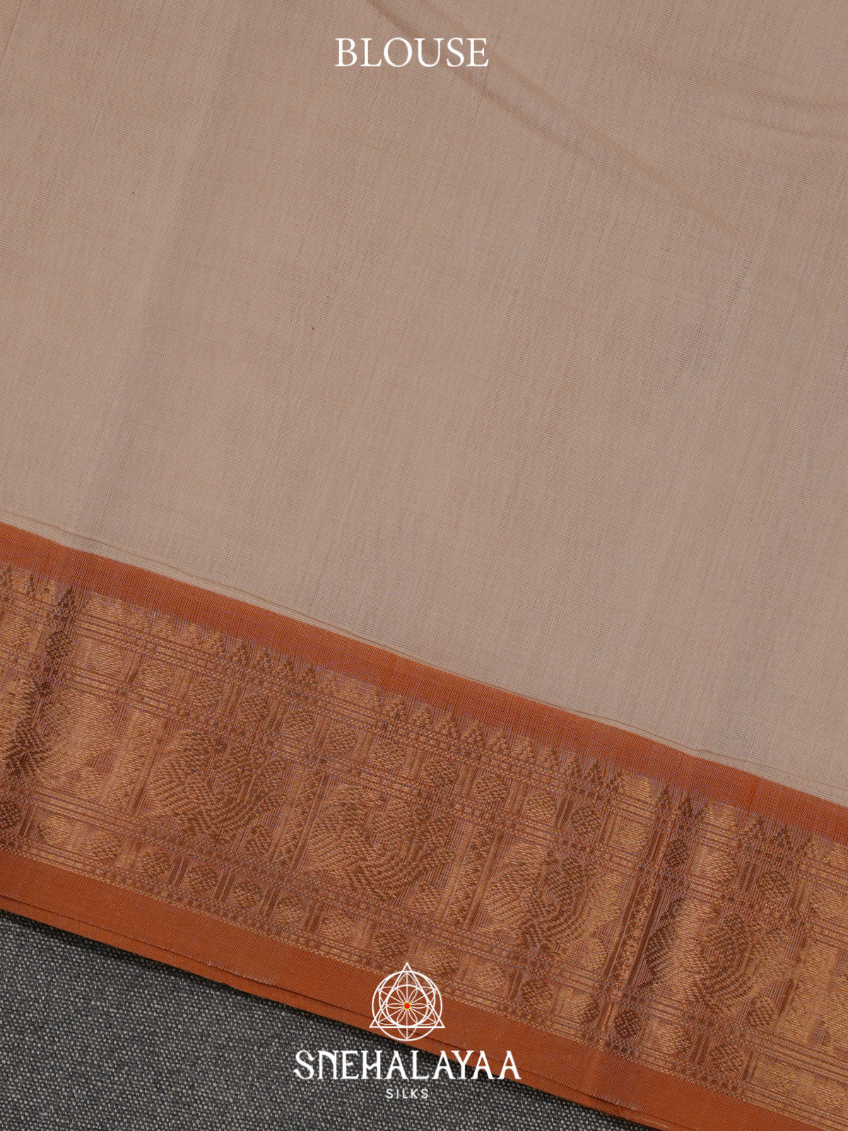 Off White Kanchi Cotton Saree