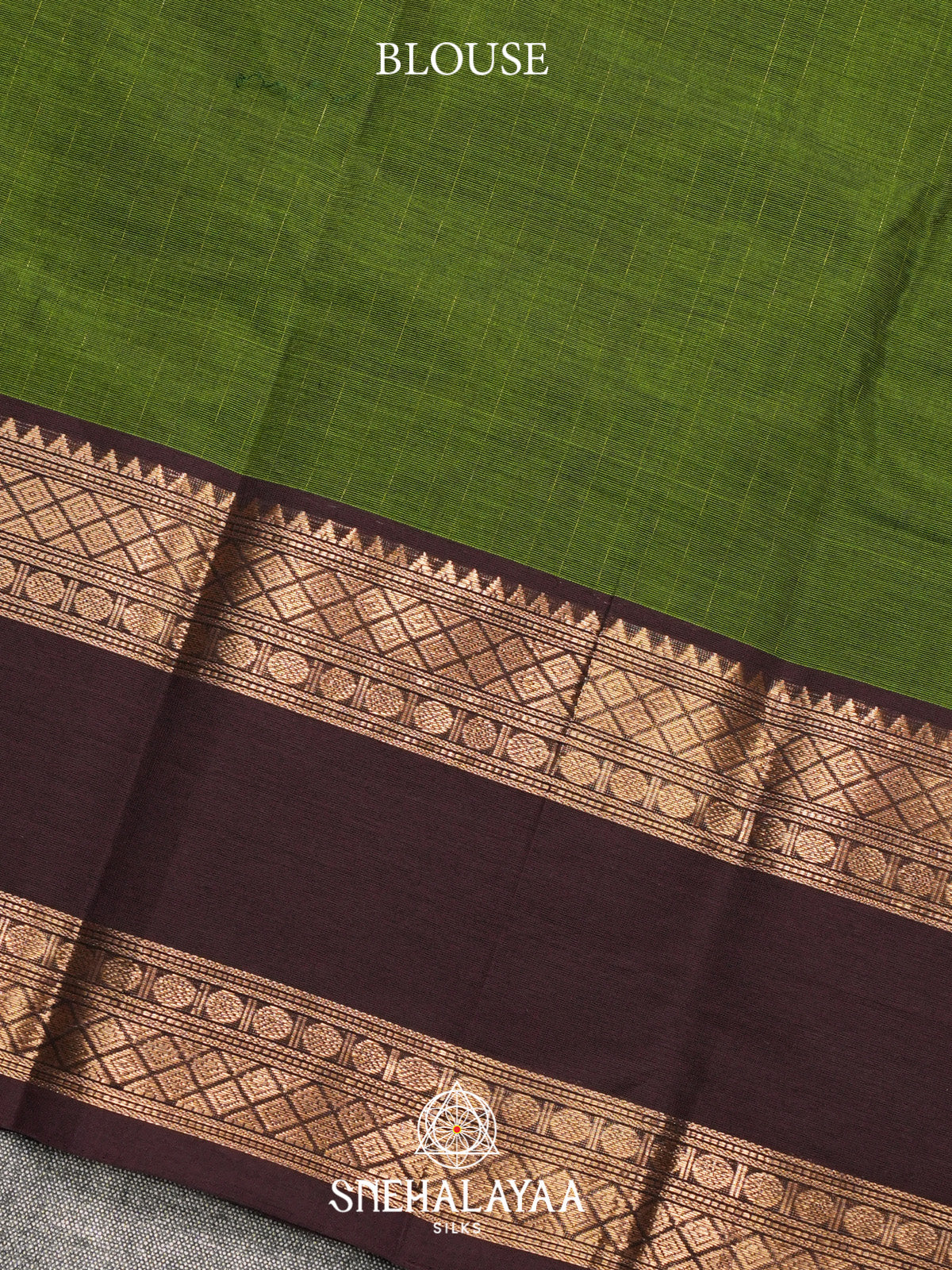 Green Kanchi Cotton Saree