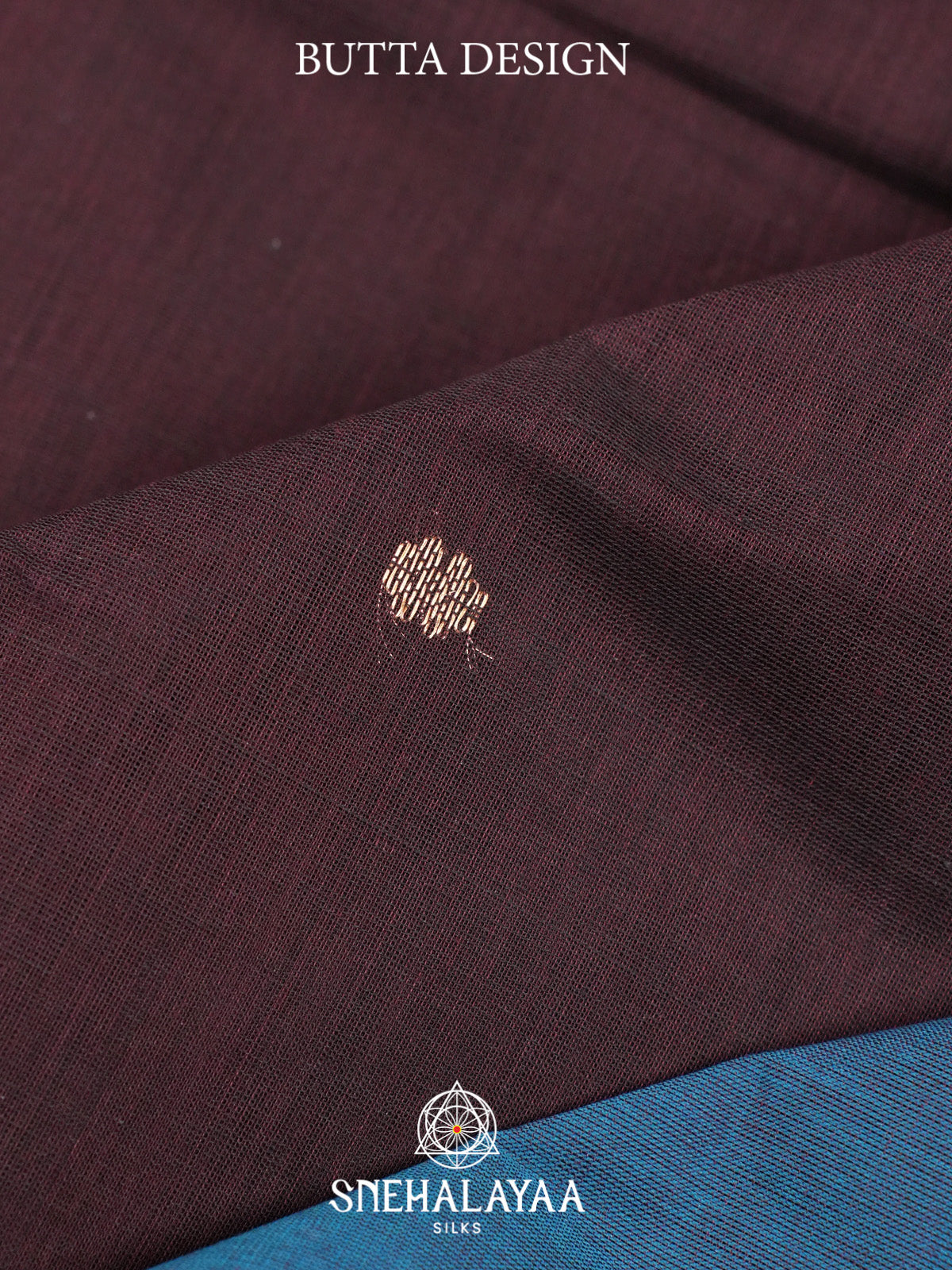 Chocolate Brown Kanchi Cotton Saree