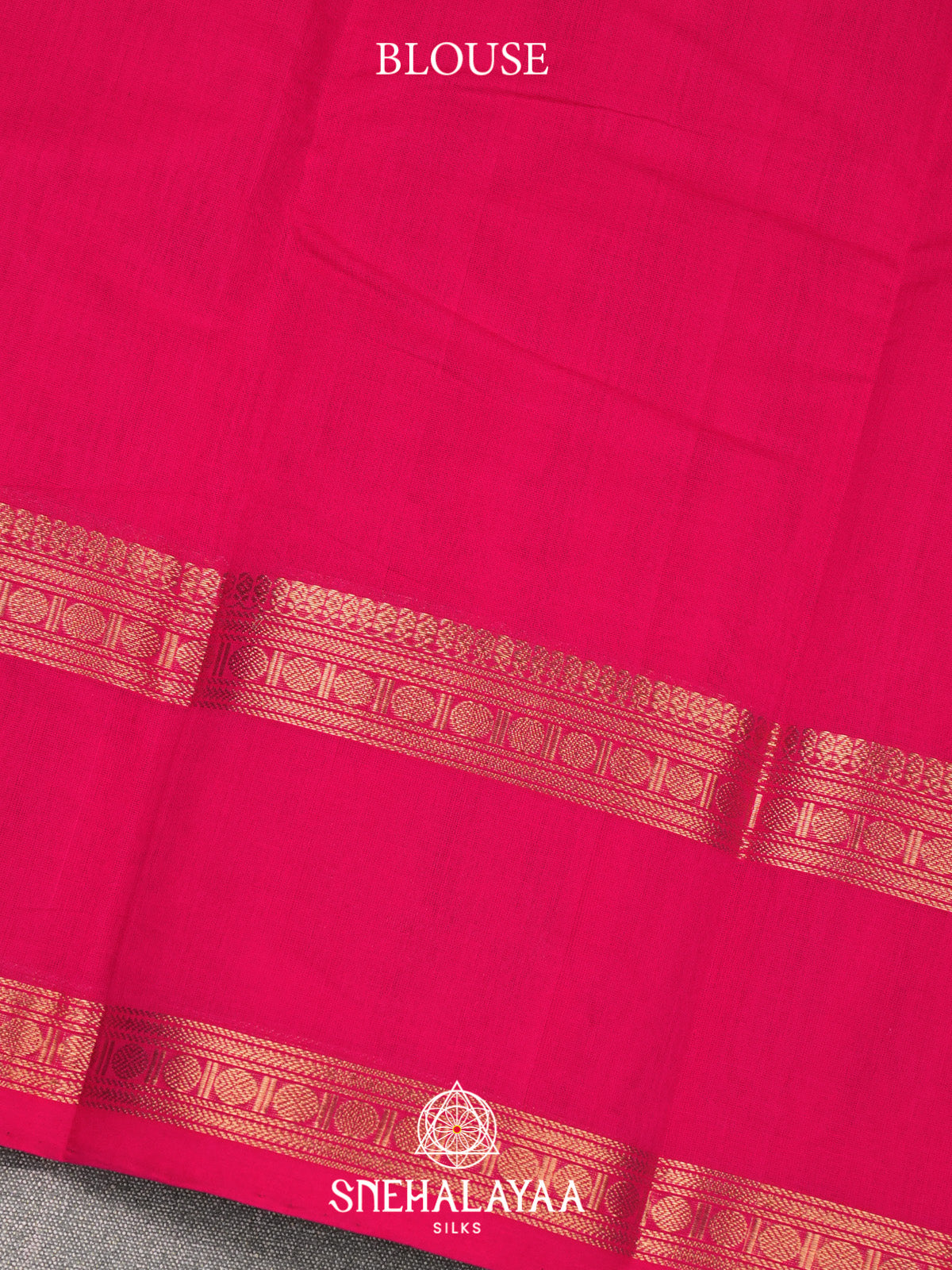 Pink Kanchi Cotton Saree