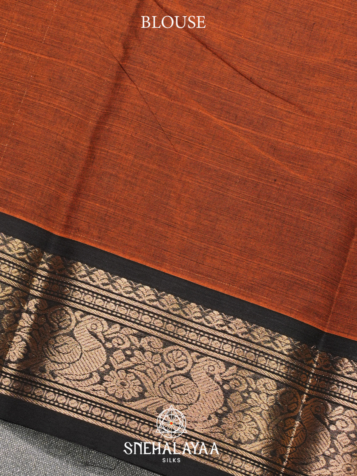 Brown Kanchi Cotton Saree
