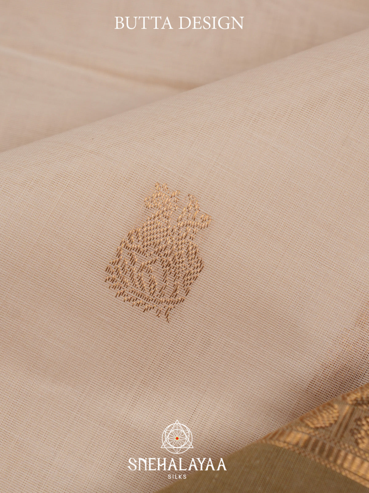Off White Kanchi Cotton Saree