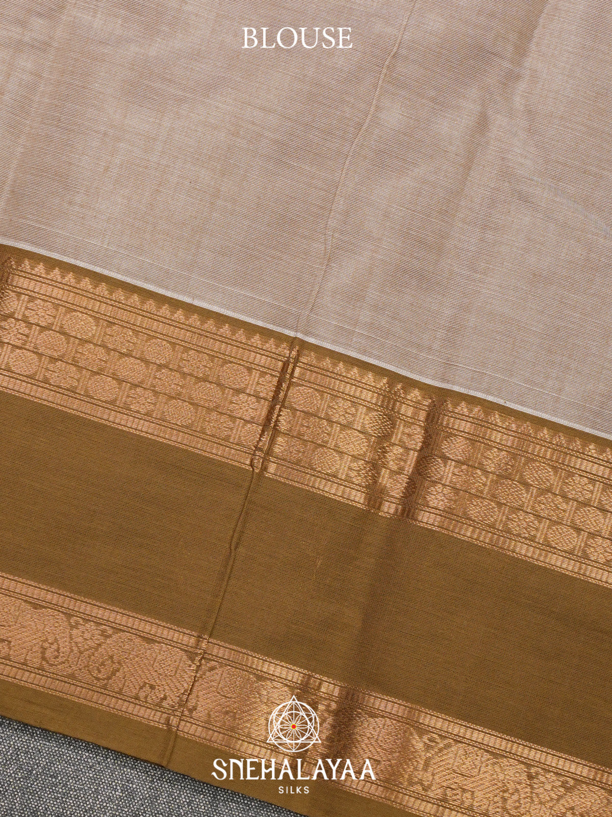 Grey Kanchi Cotton Saree
