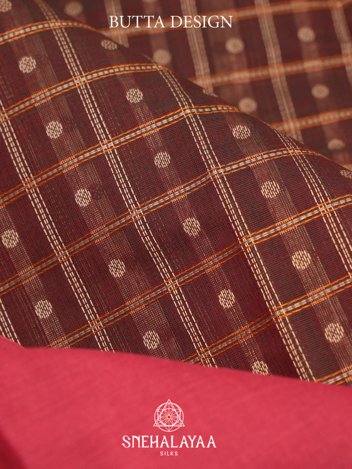 Coffee Brown Kanchi Cotton Saree
