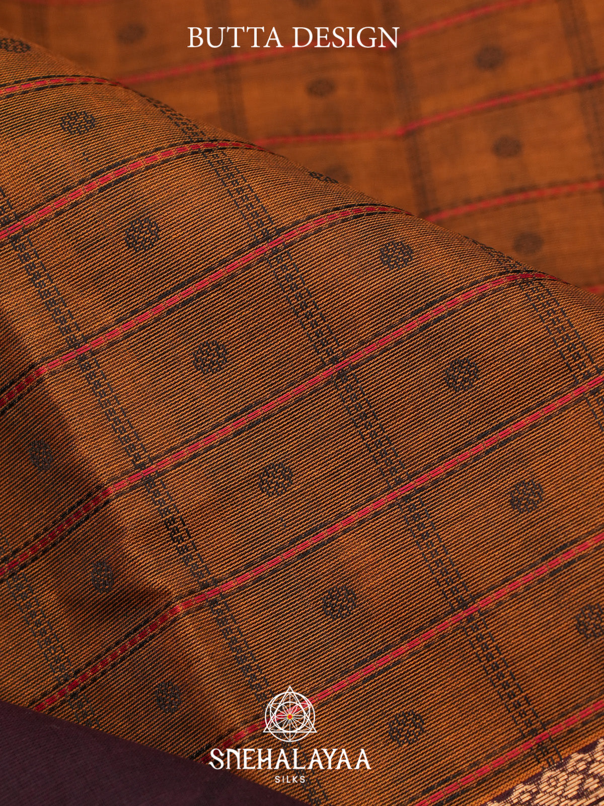 Brown Kanchi Cotton Saree