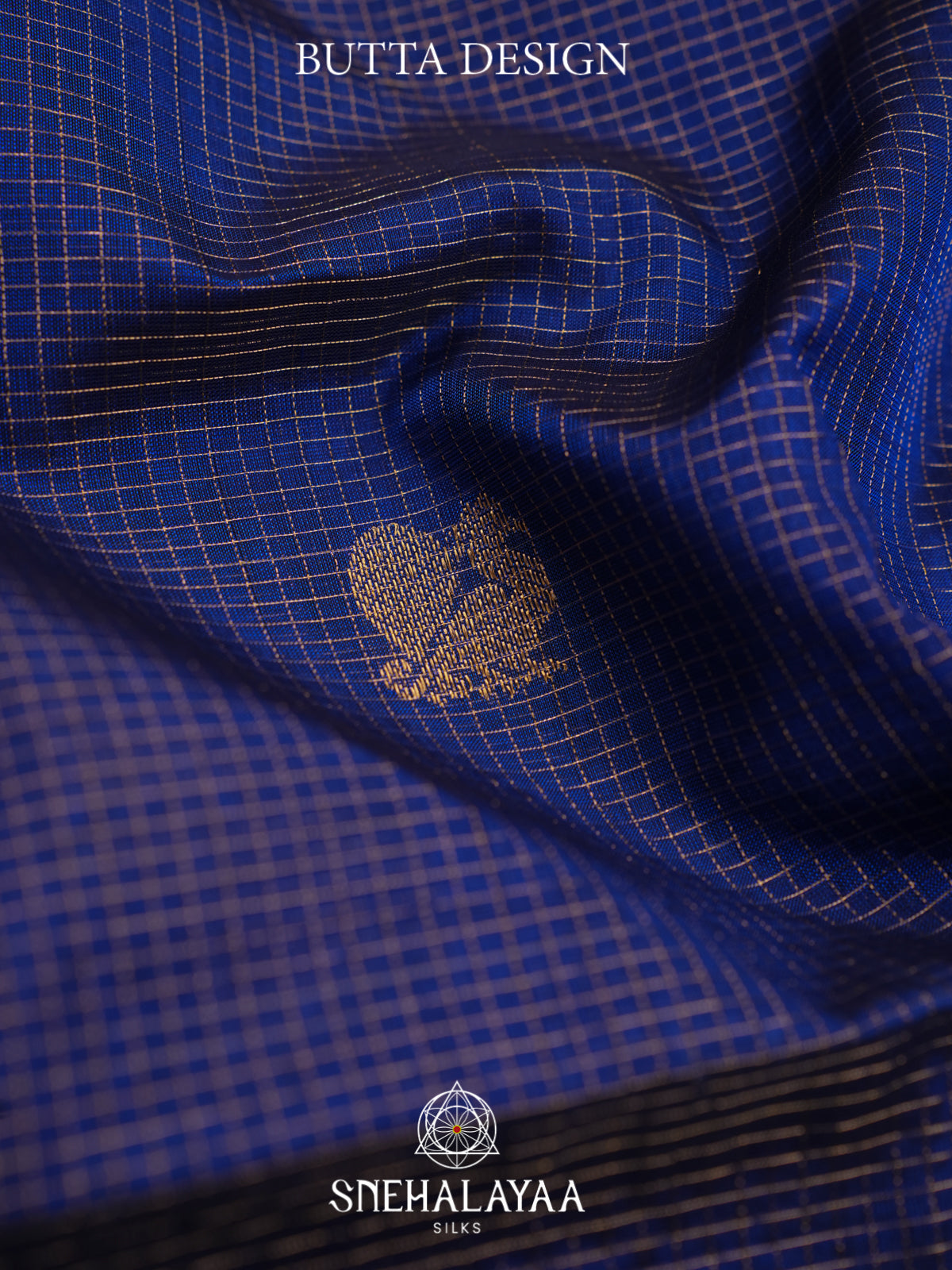 Royal Blue Silk Cotton Saree