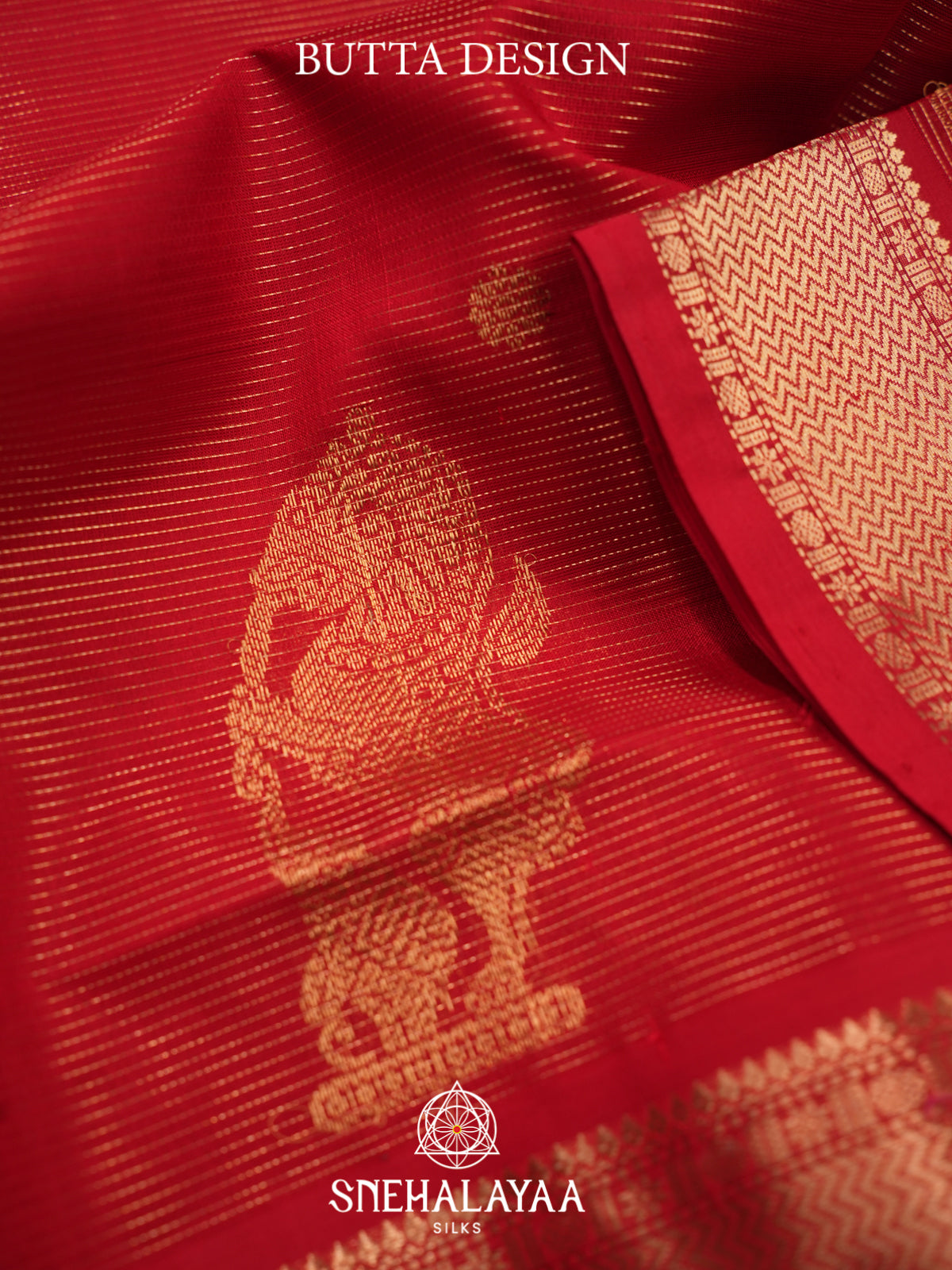 Red Silk Cotton Saree