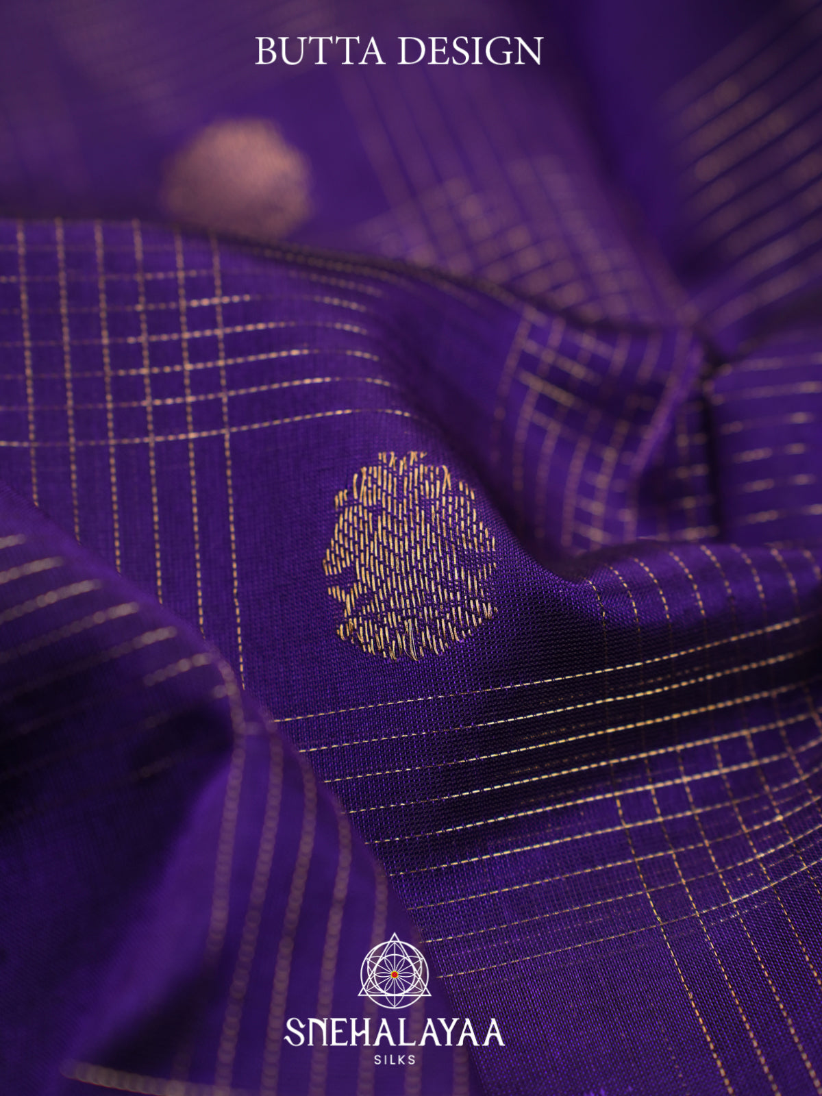 Purple Silk Cotton Saree