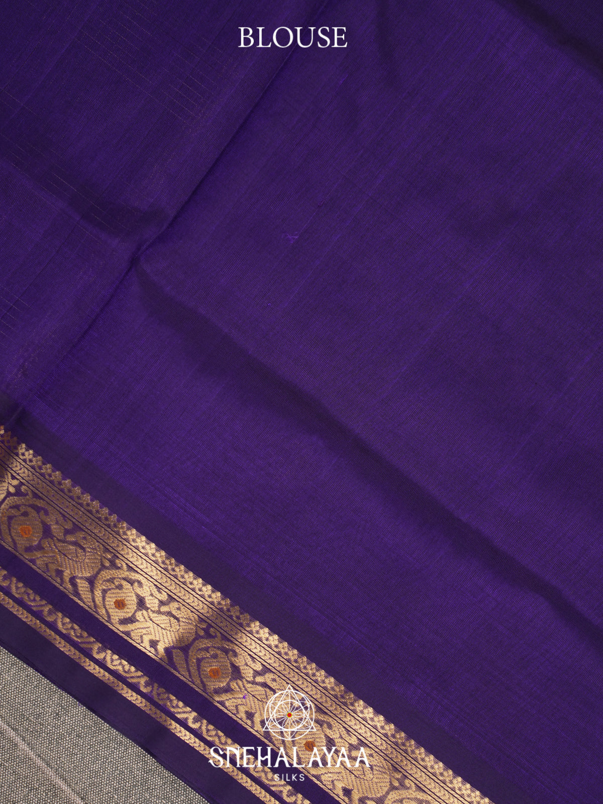 Purple Silk Cotton Saree