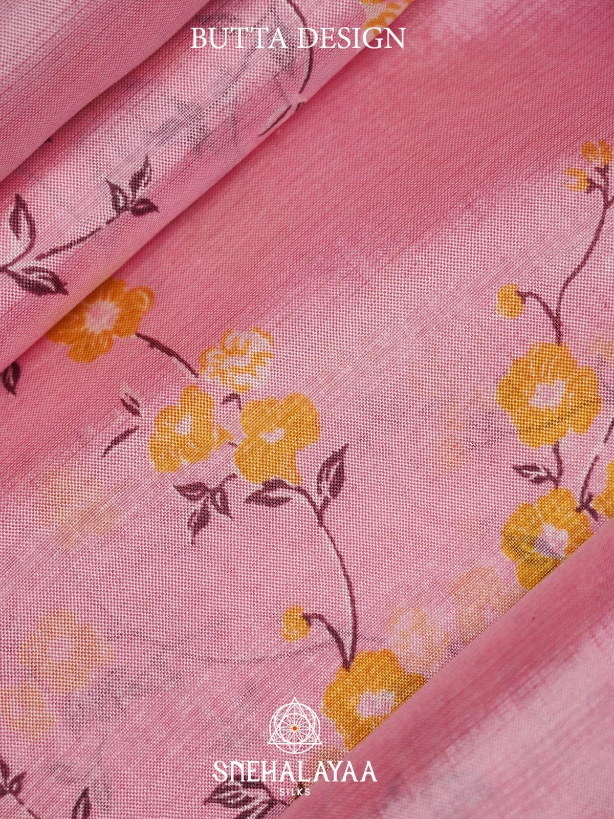 Baby Pink Mangalagiri Silk Cotton Saree