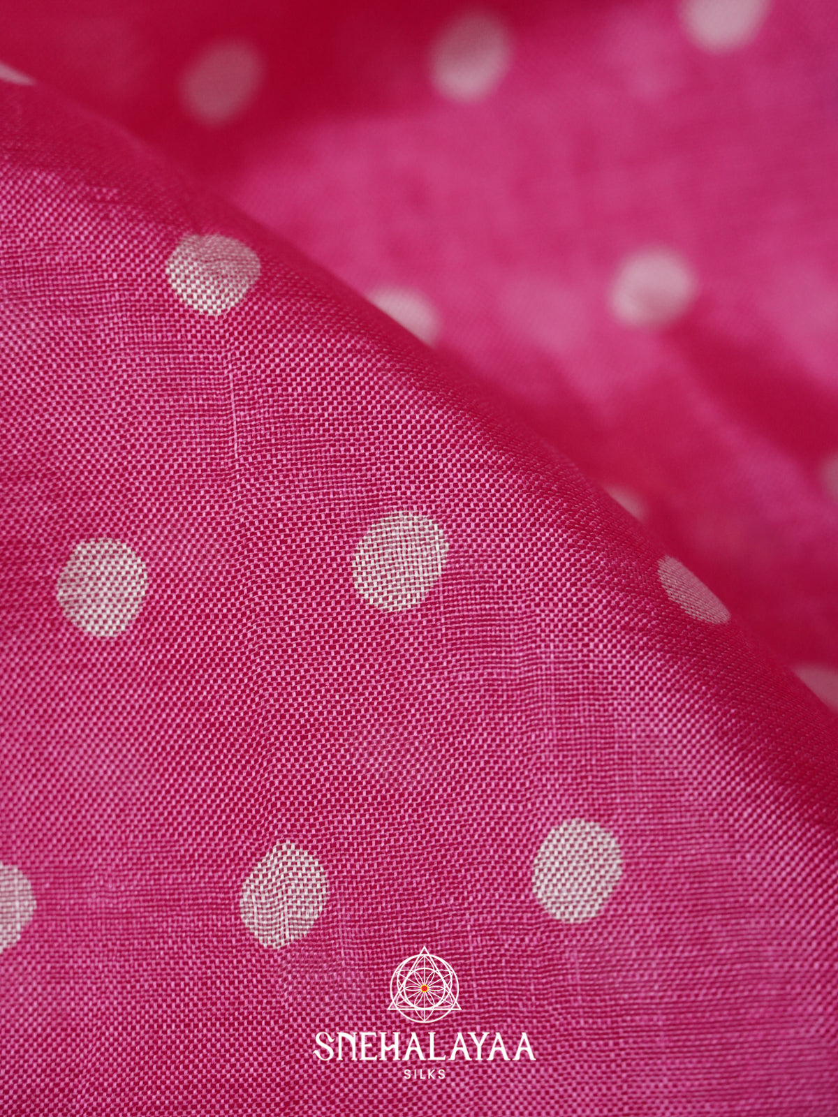 Rani Pink Mangalagiri Silk Cotton Saree