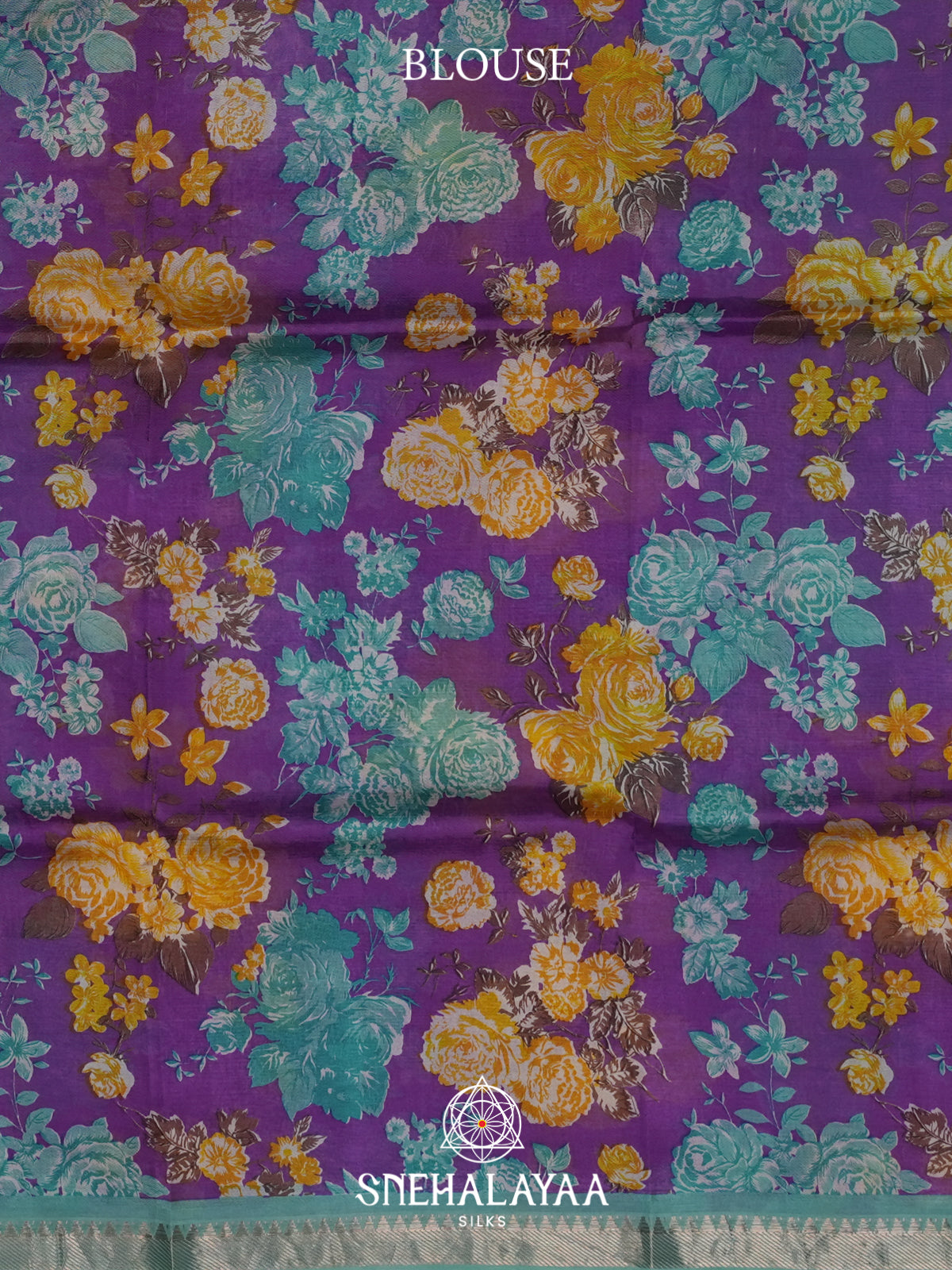 Ramar Blue Mangalagiri Silk Cotton Saree