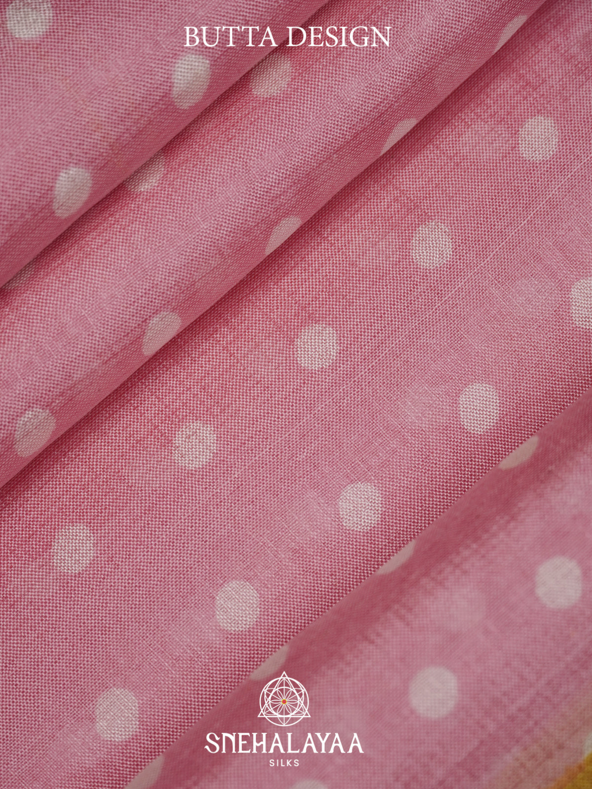 Pink Tussar saree