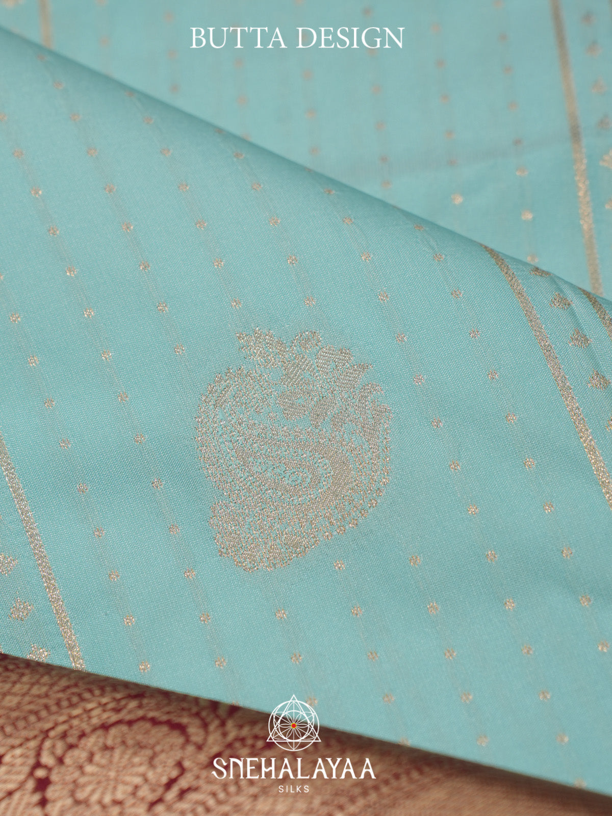 Teal Blue Art Silk Saree