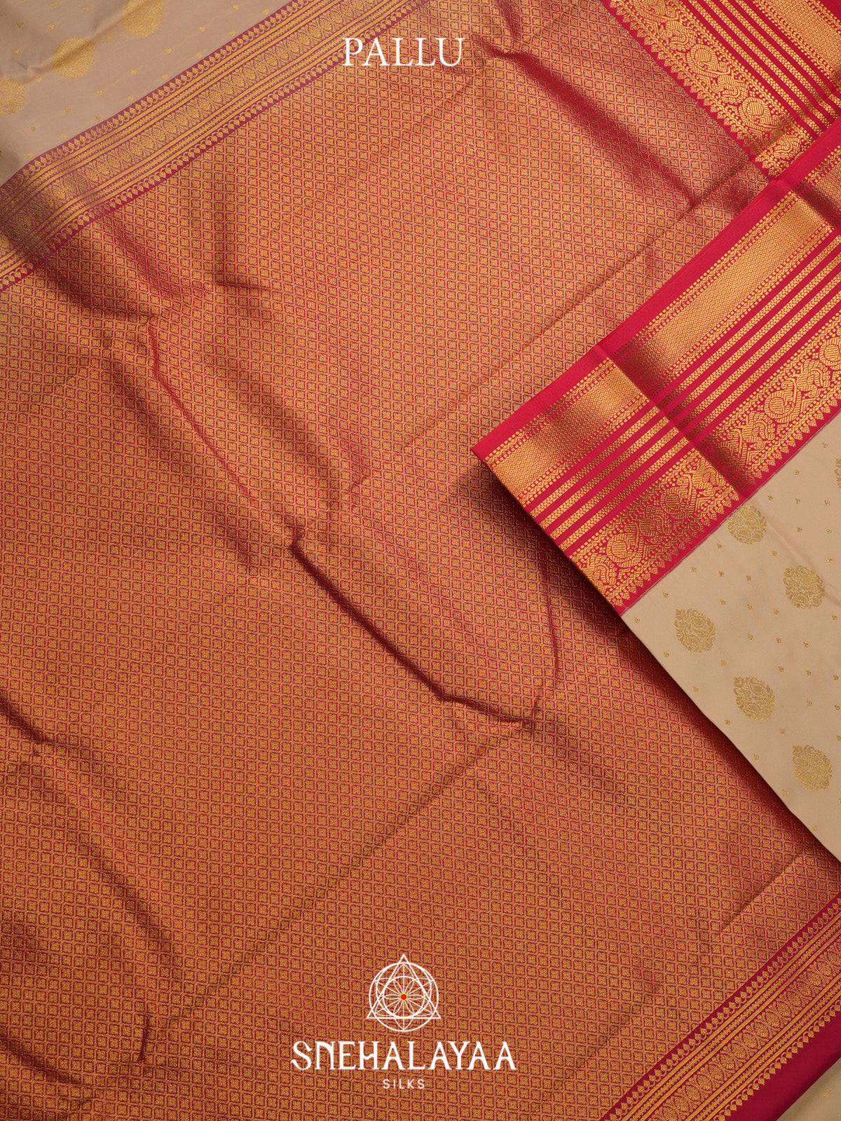 Pale Yellow Art Silk Saree