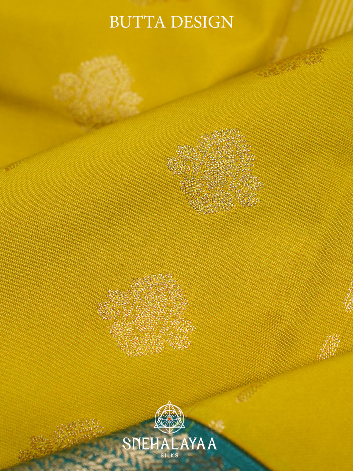 Lemon Yellow Art Silk Saree