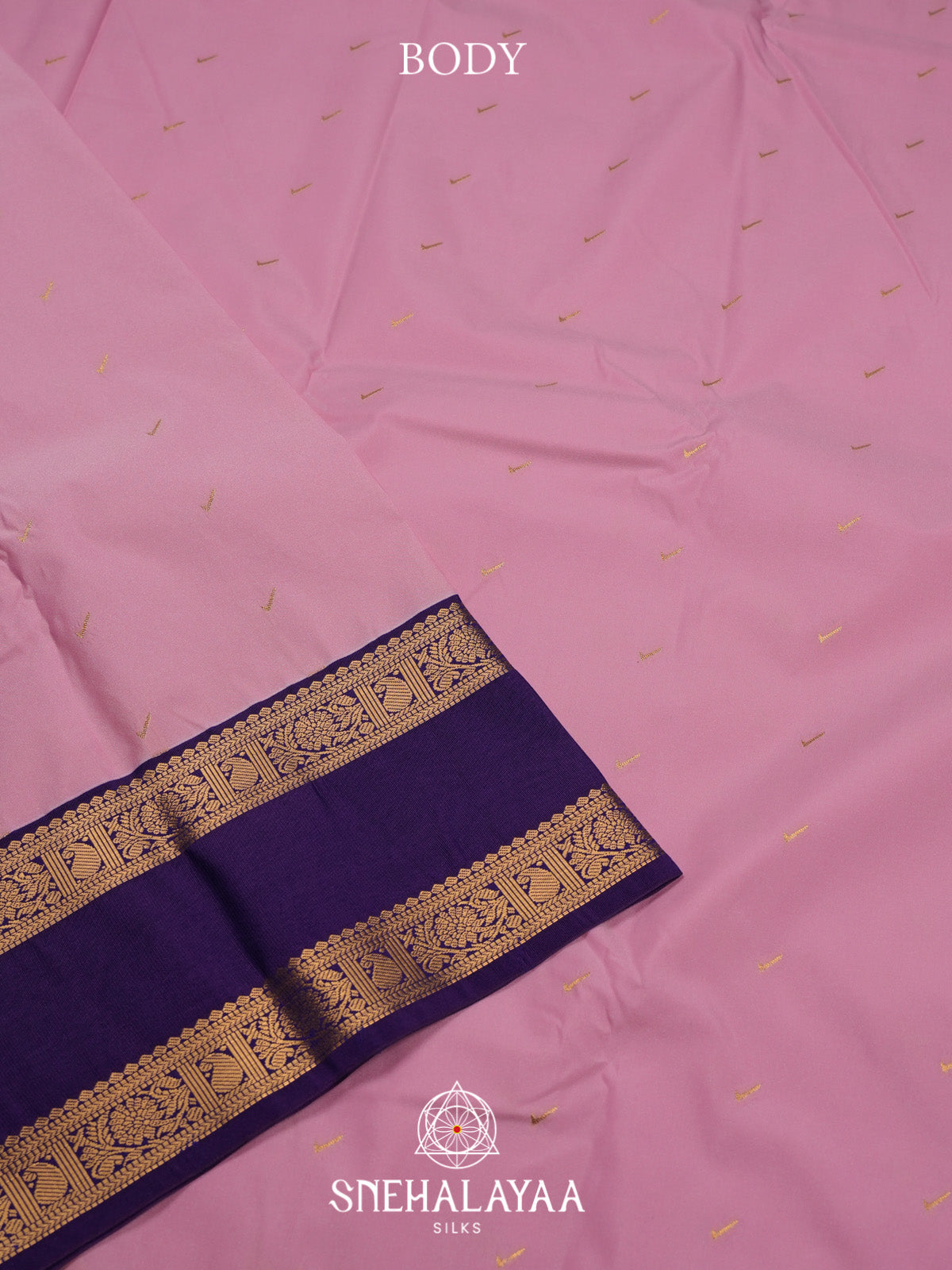 Pink Art Silk Saree