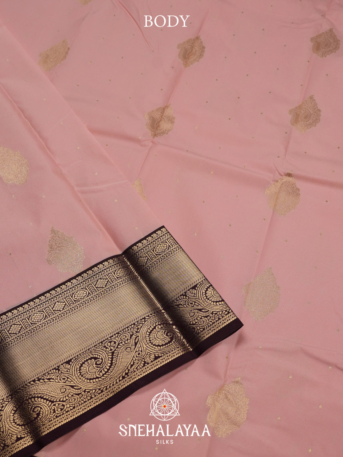 Mauve Pink Art Silk Saree