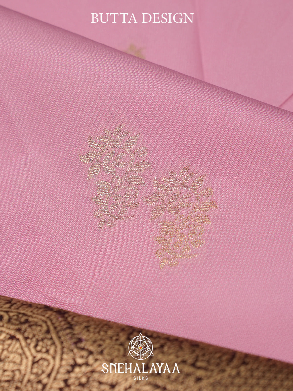 Pink Art Silk Saree