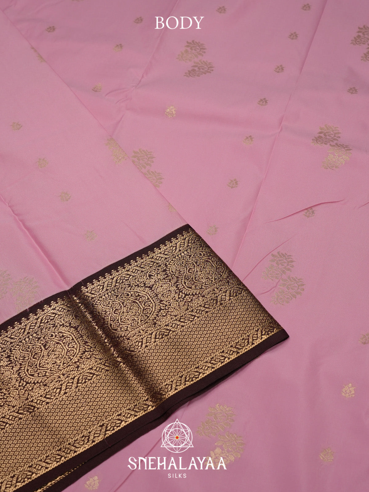 Pink Art Silk Saree
