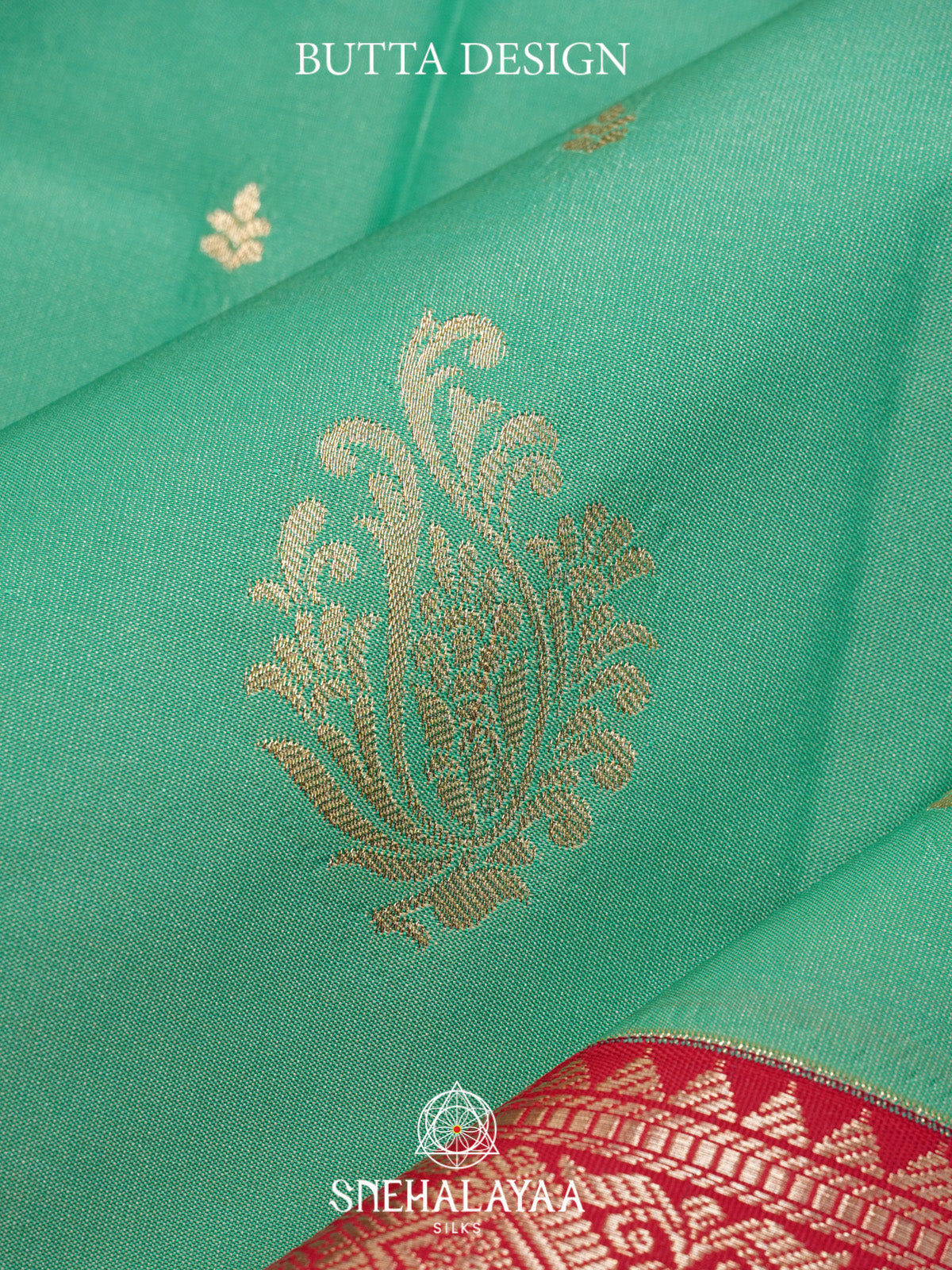 Mint Green Art Silk Saree