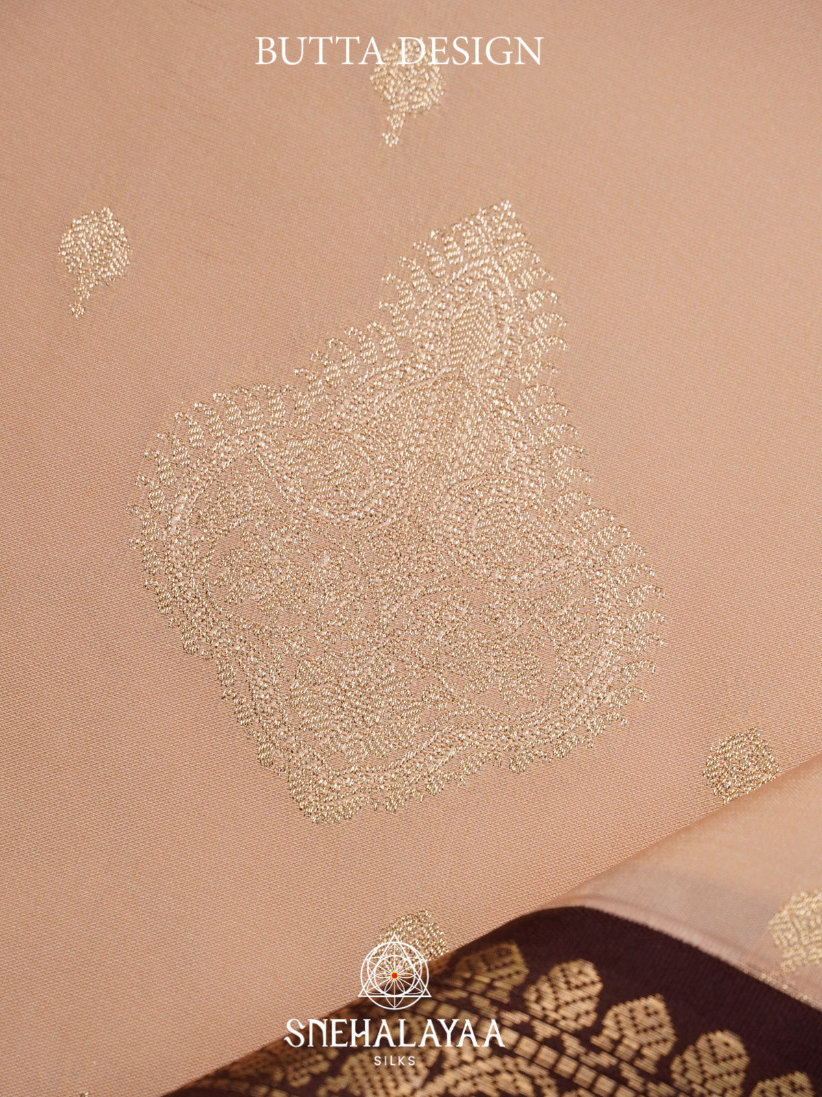 Beige Art Silk Saree