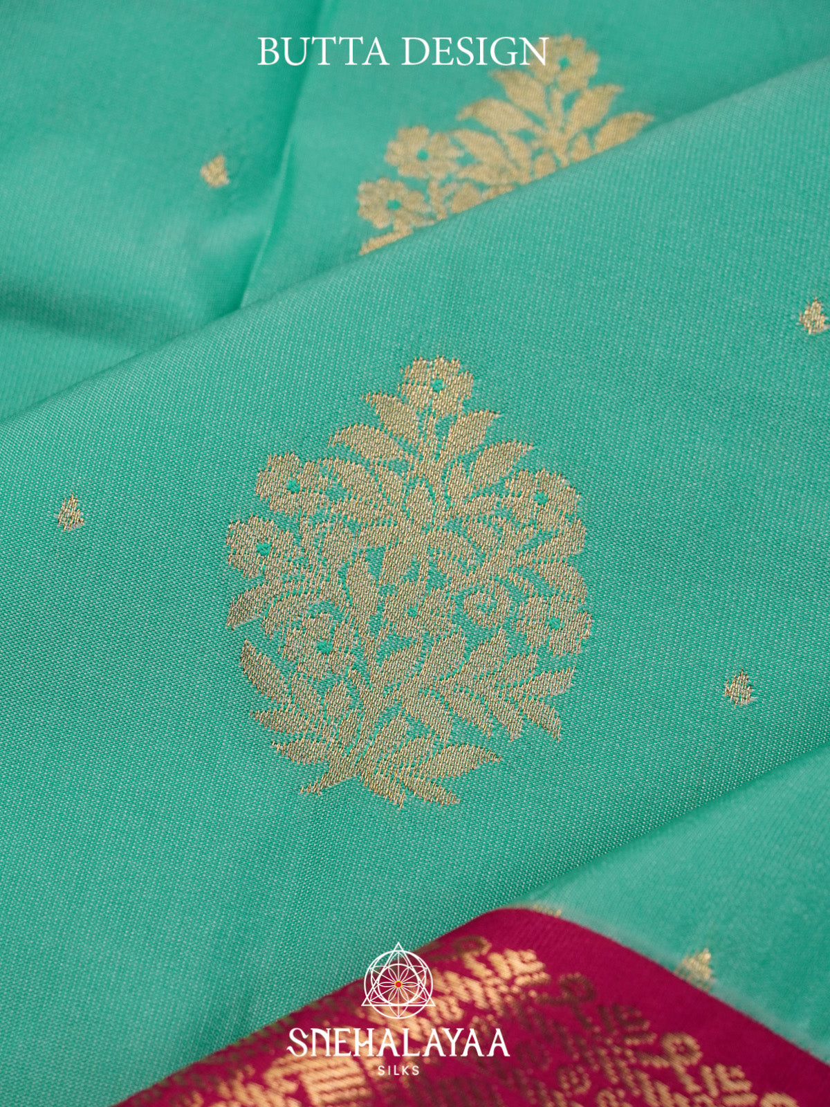 Teal Green Art Silk Saree