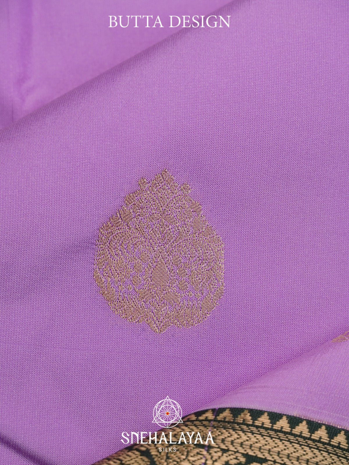 Lilac Art Silk Saree