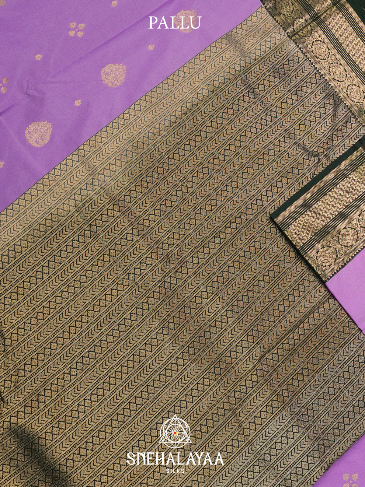 Lilac Art Silk Saree