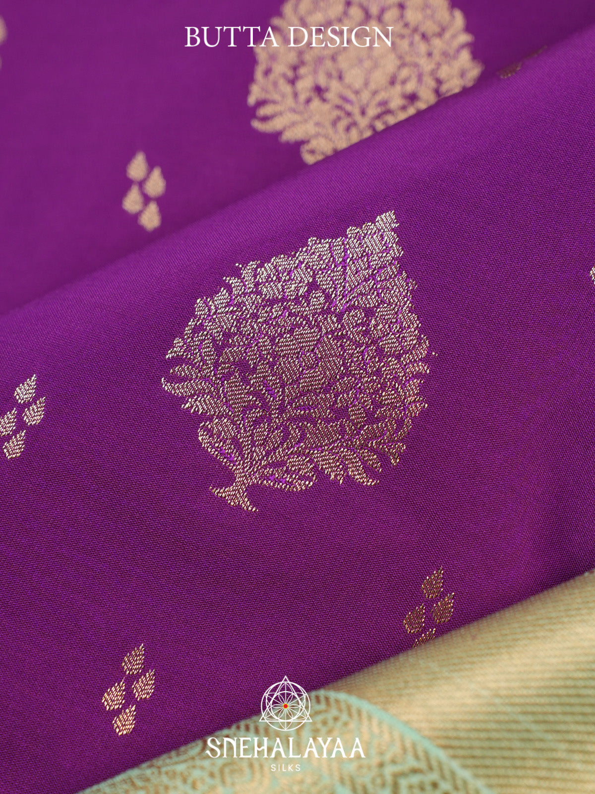 Magenta Art Silk Saree