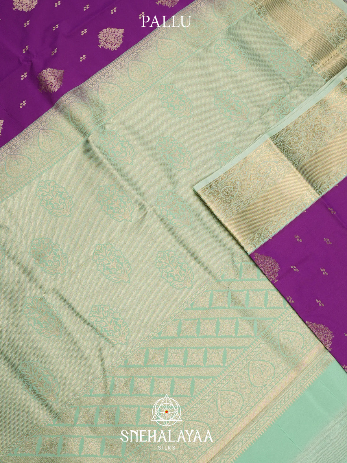 Magenta Art Silk Saree