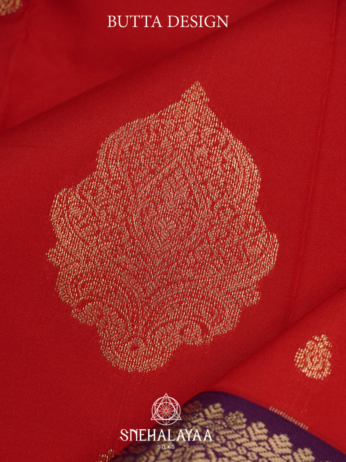 Red Art Silk Saree