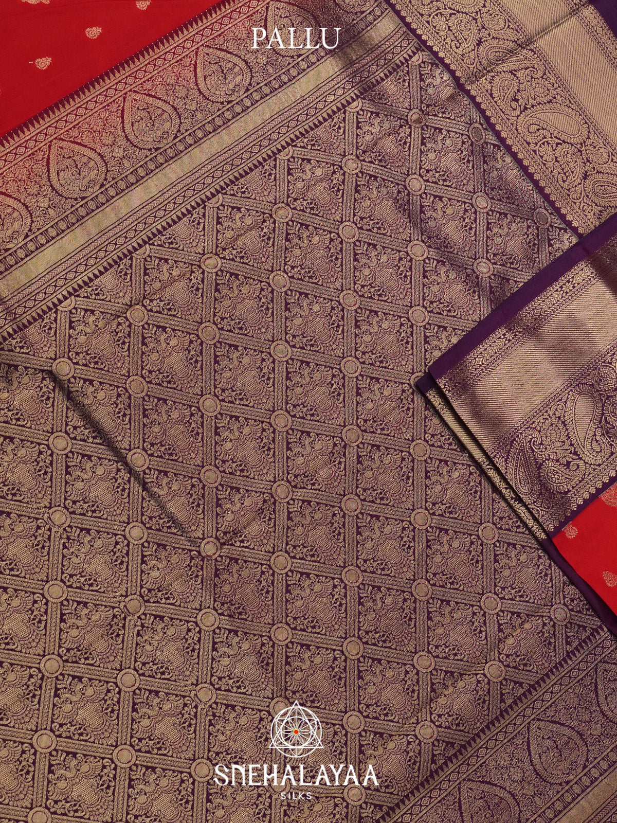 Red Art Silk Saree