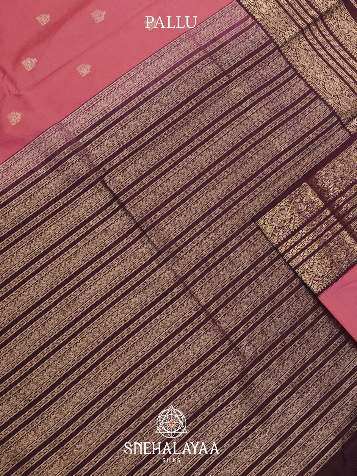 Pink Art Silk Saree