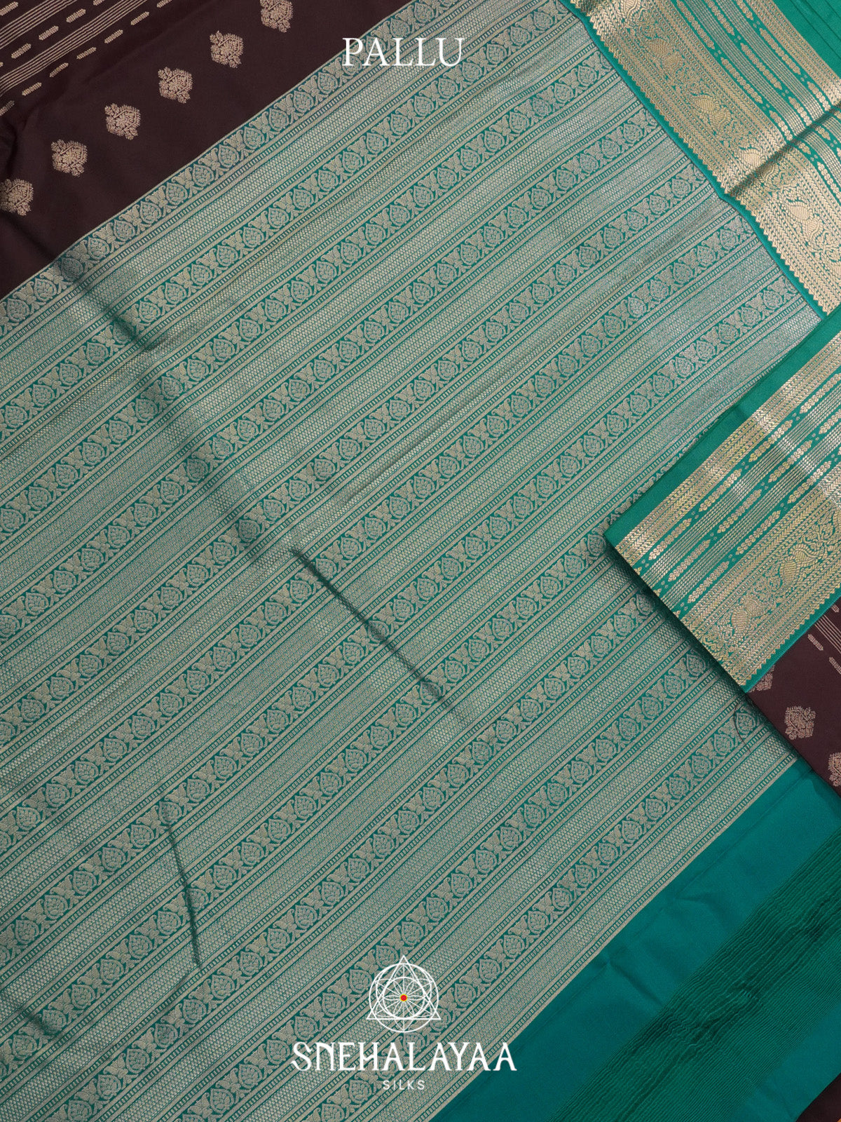 Coffee Brown Art Silk Saree