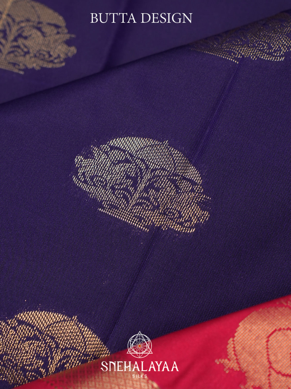 Purple Art Silk Saree