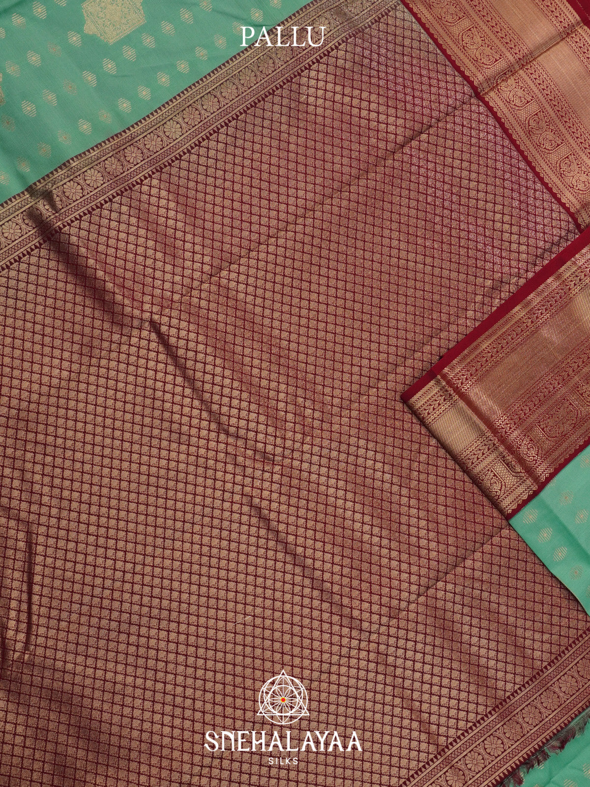 Mint Green Art Silk Saree