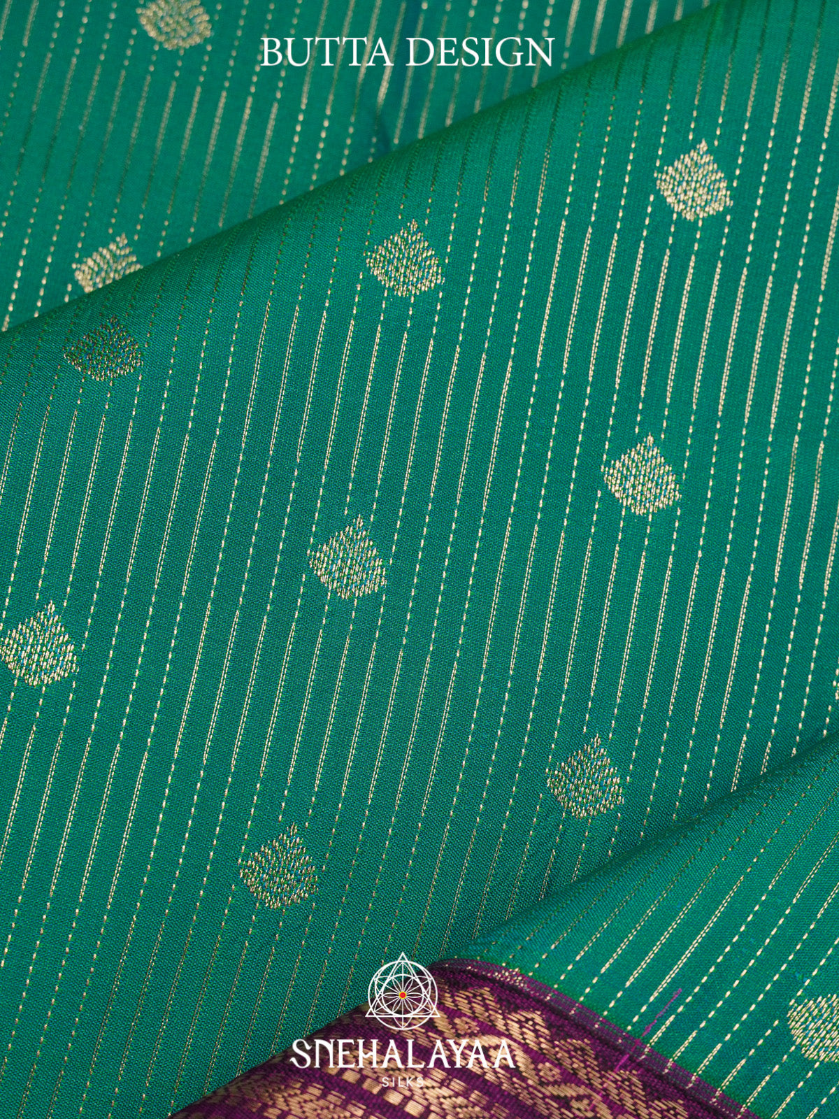 Teal Green Art Silk Saree
