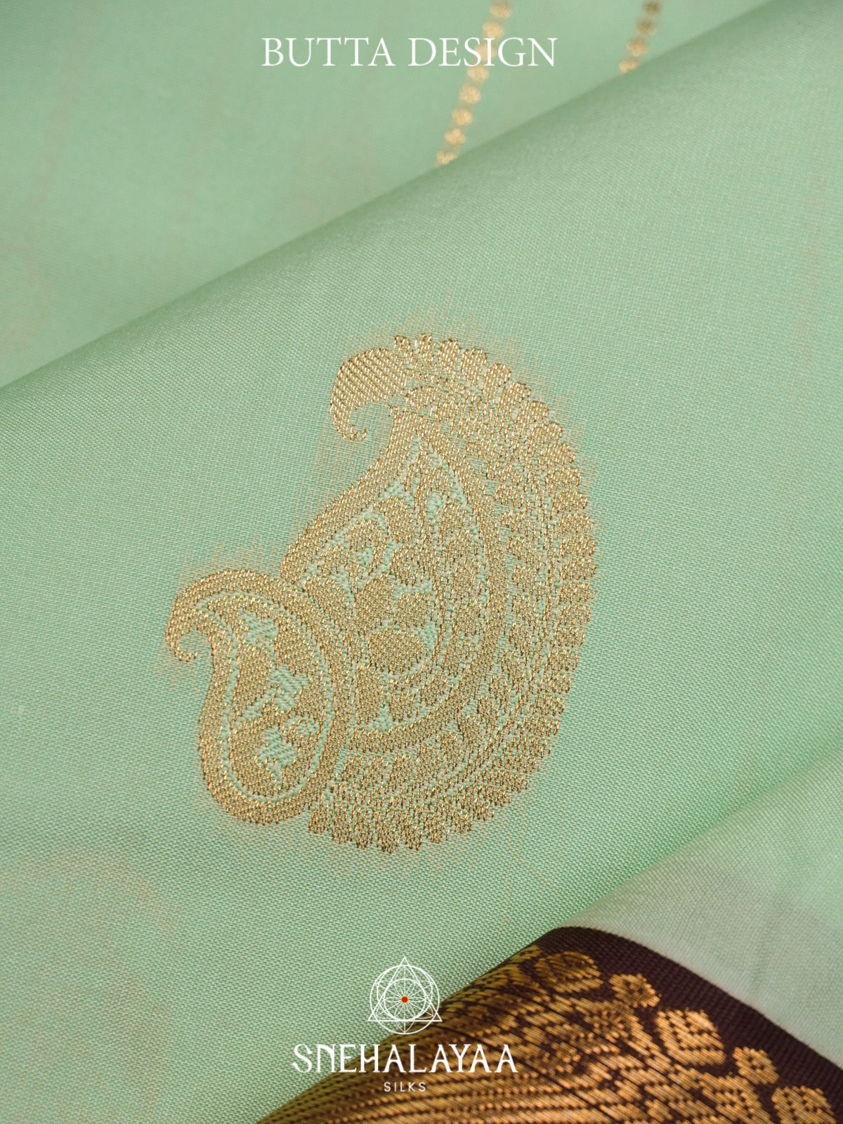 Mint Green Art Silk Saree