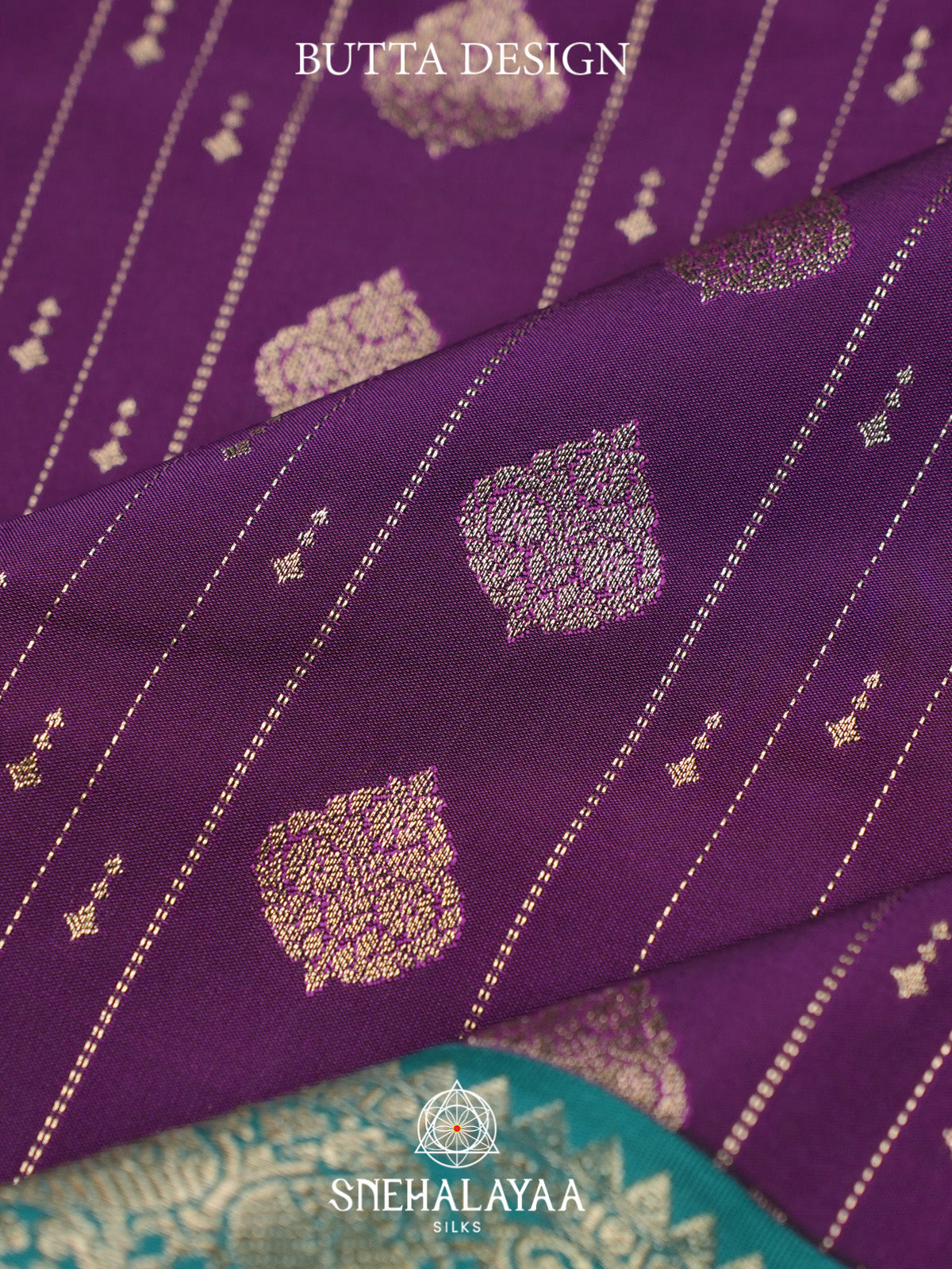 Magenta Art Silk Saree