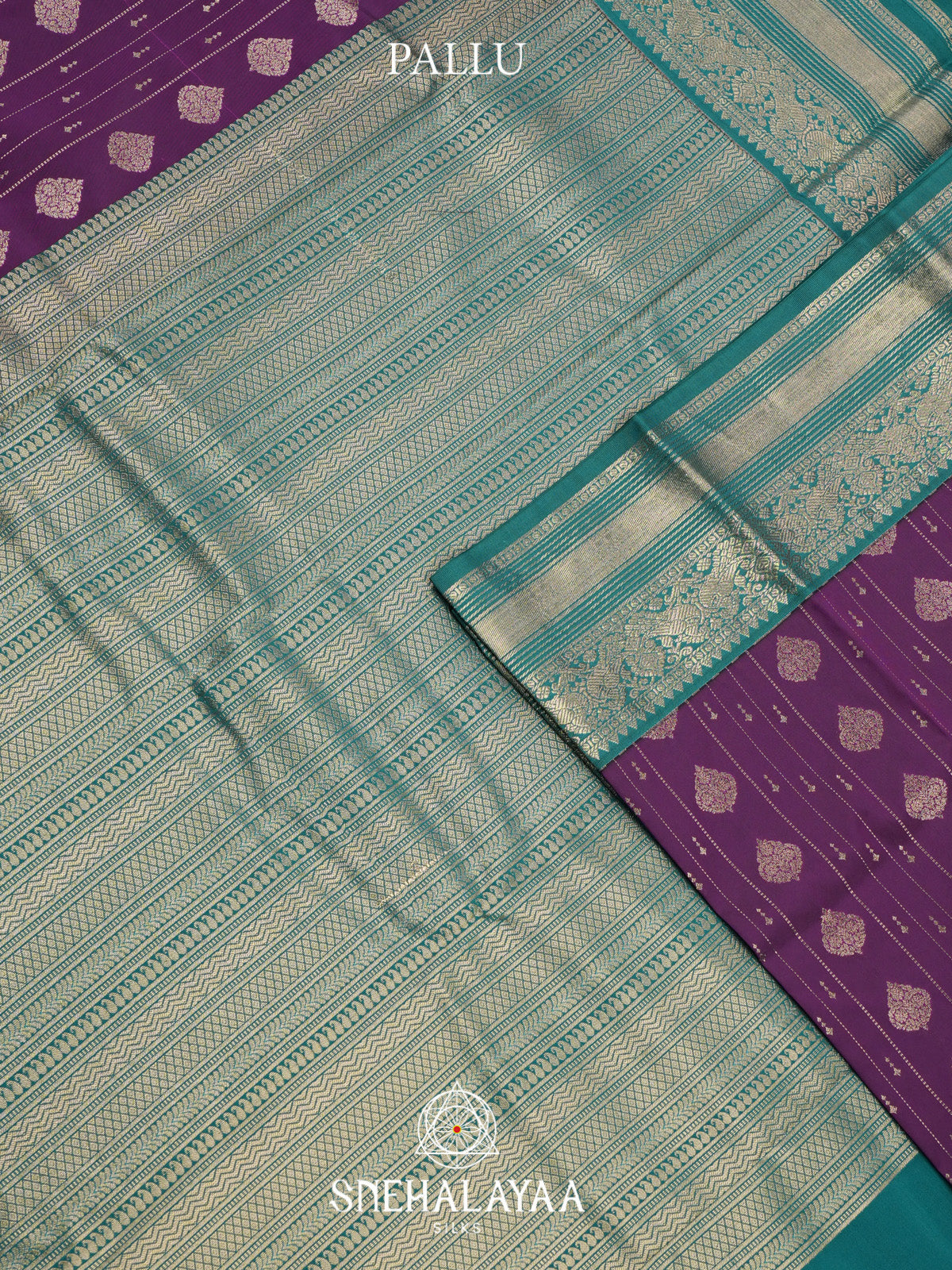 Magenta Art Silk Saree