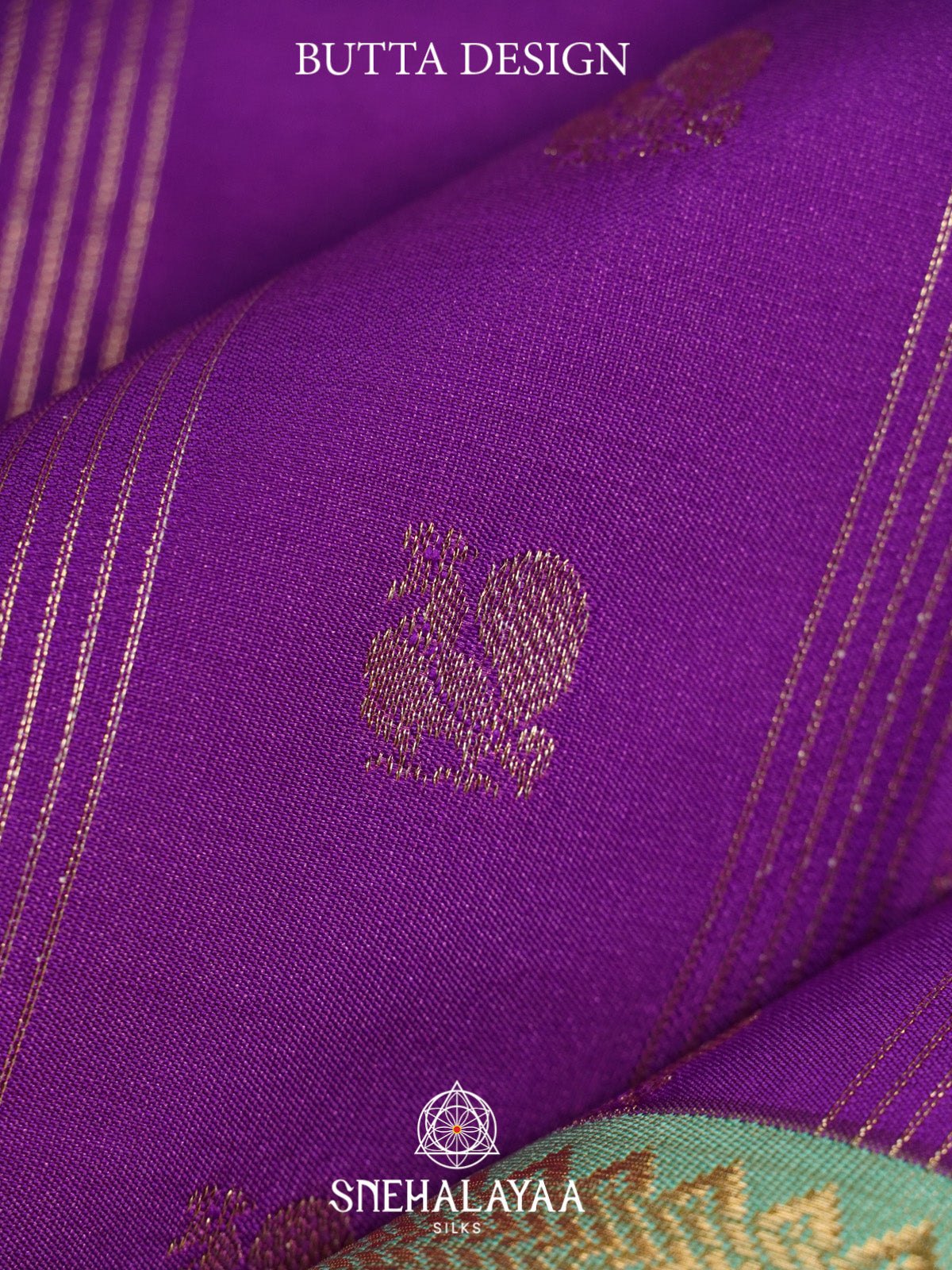 Violet Art Silk Saree