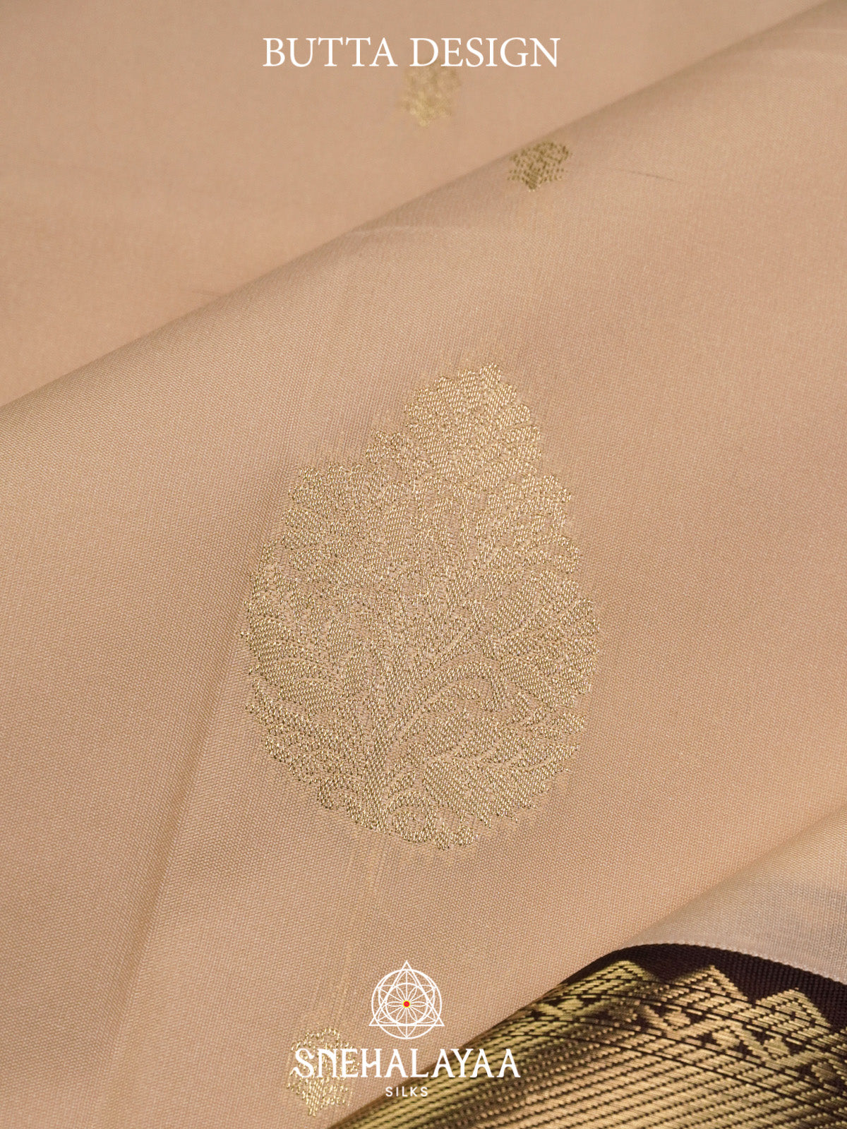 Beige Art Silk Saree
