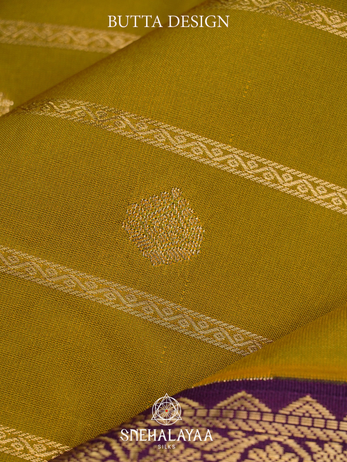 Mehandi Green Art Silk Saree