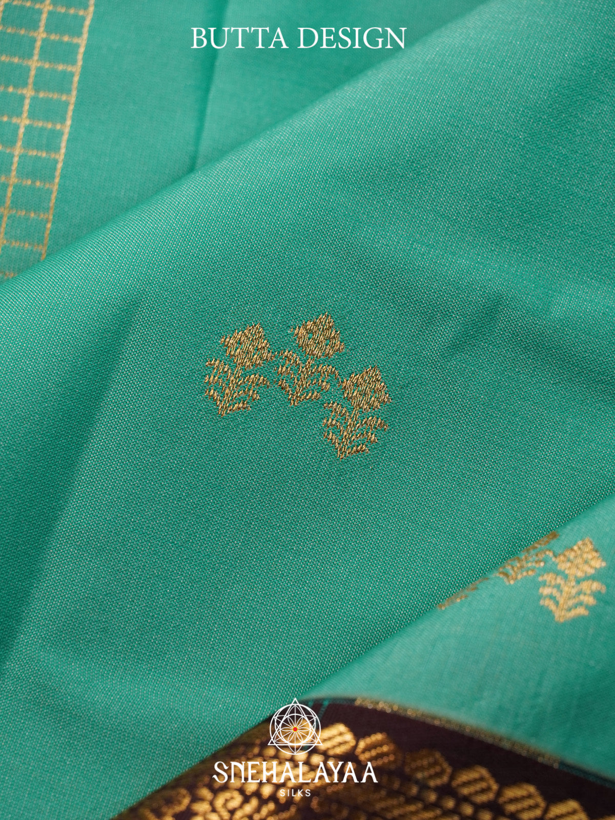 Teal Green Art Silk Saree