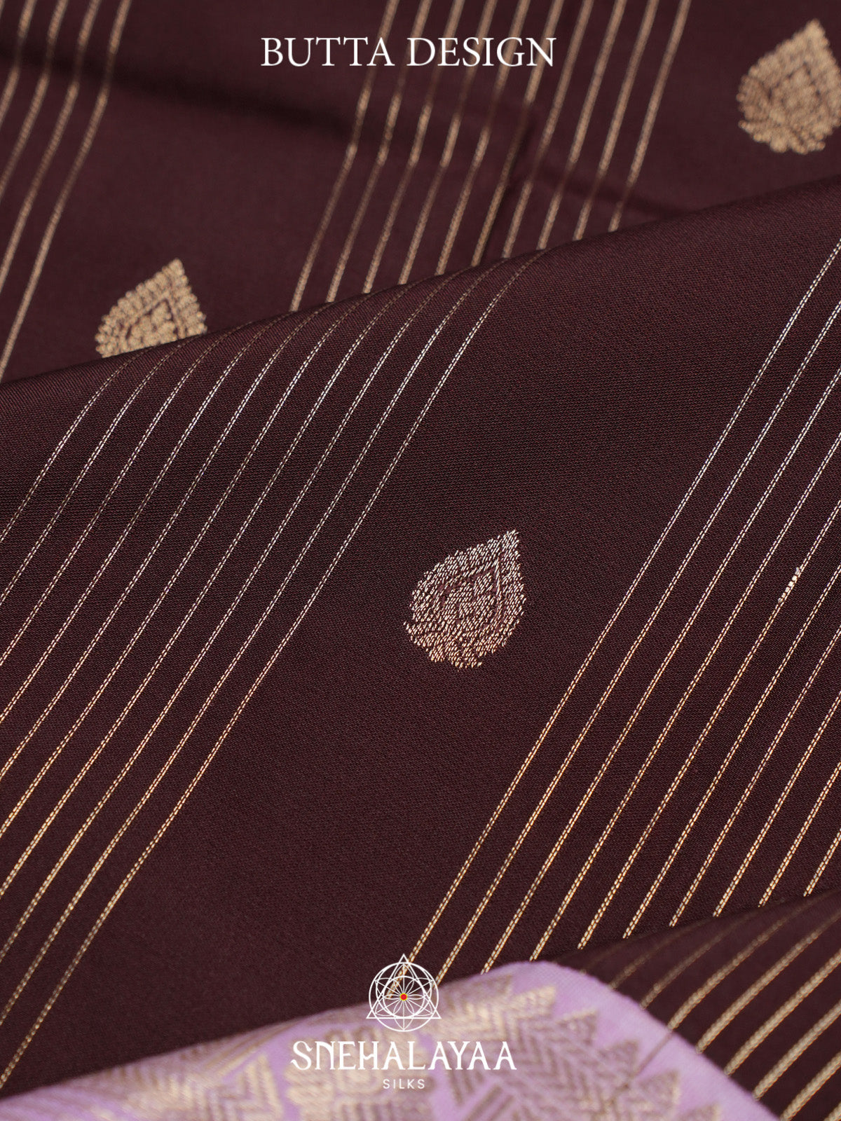 Coffee Brown Art Silk Saree