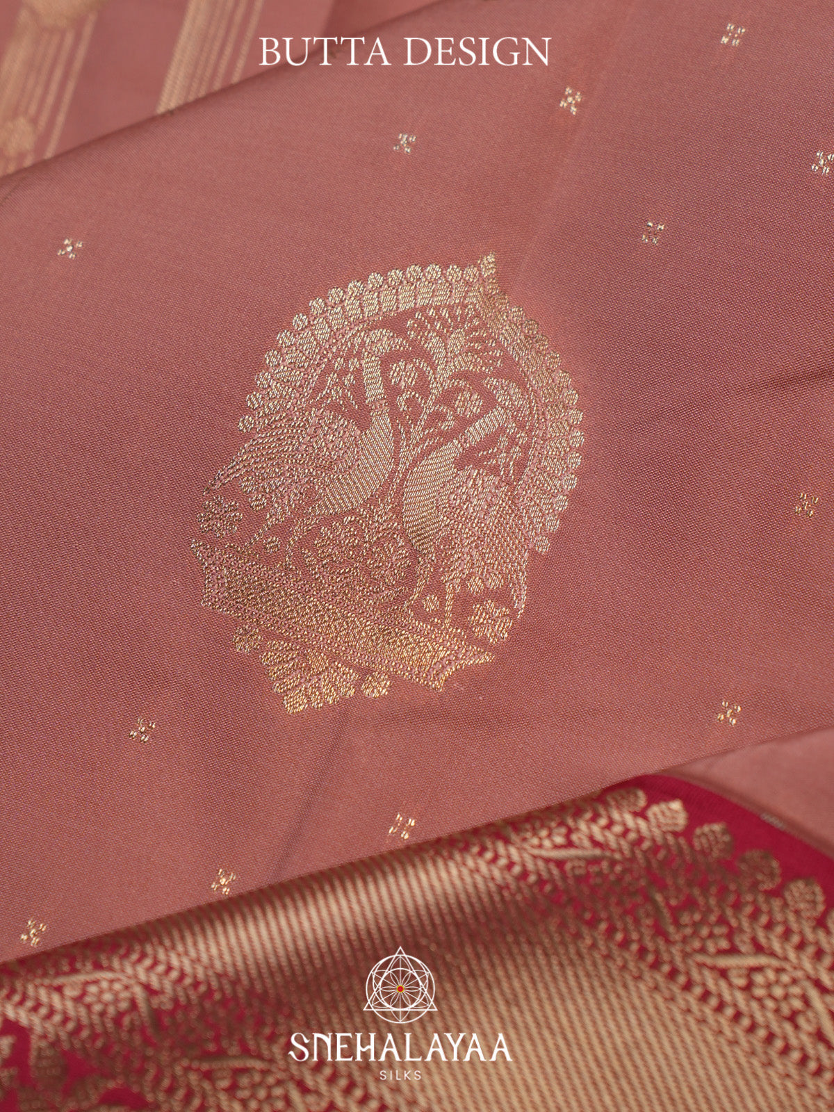 Mauve Art Silk Saree