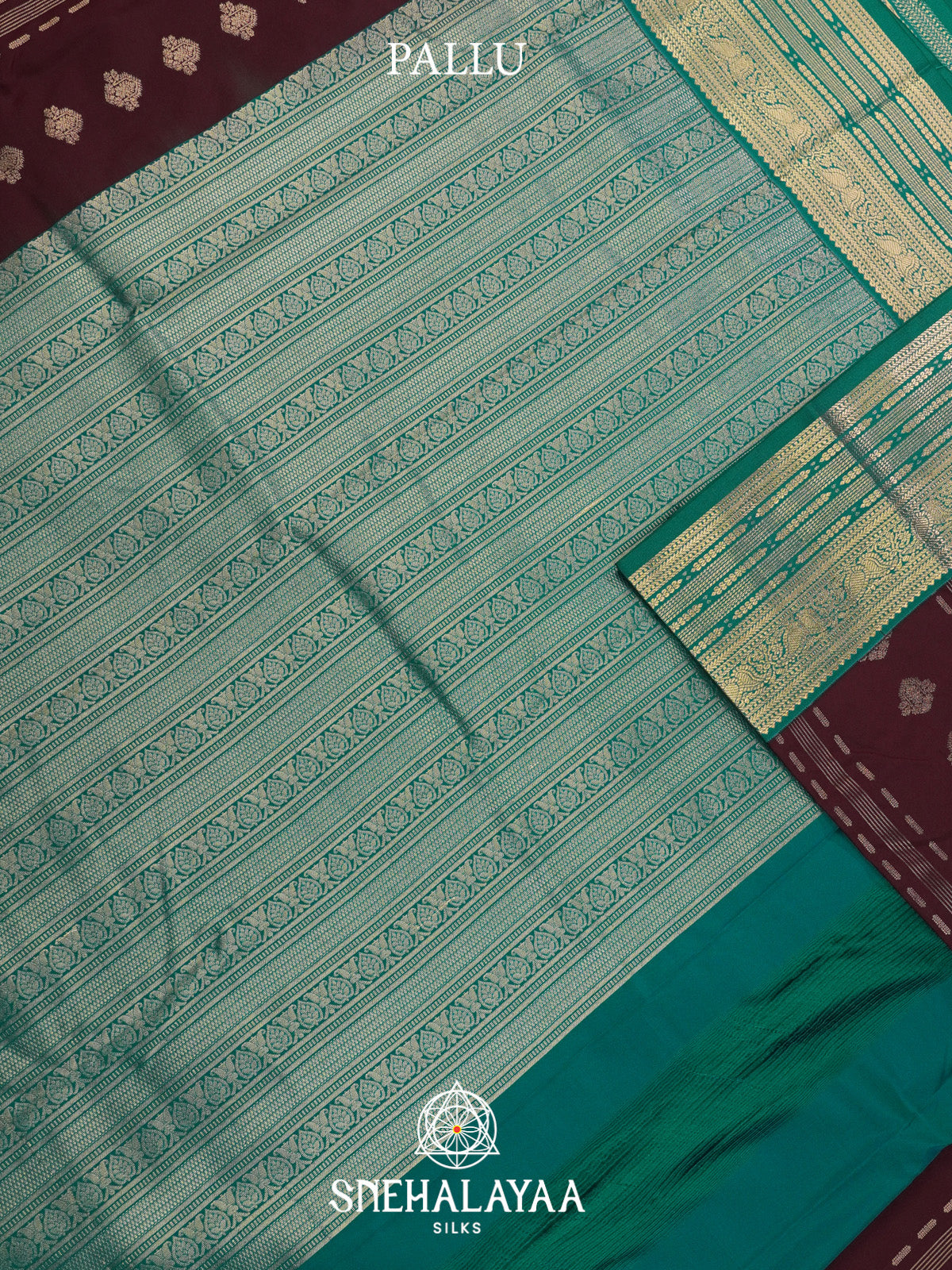 Coffee Brown Art Silk Saree