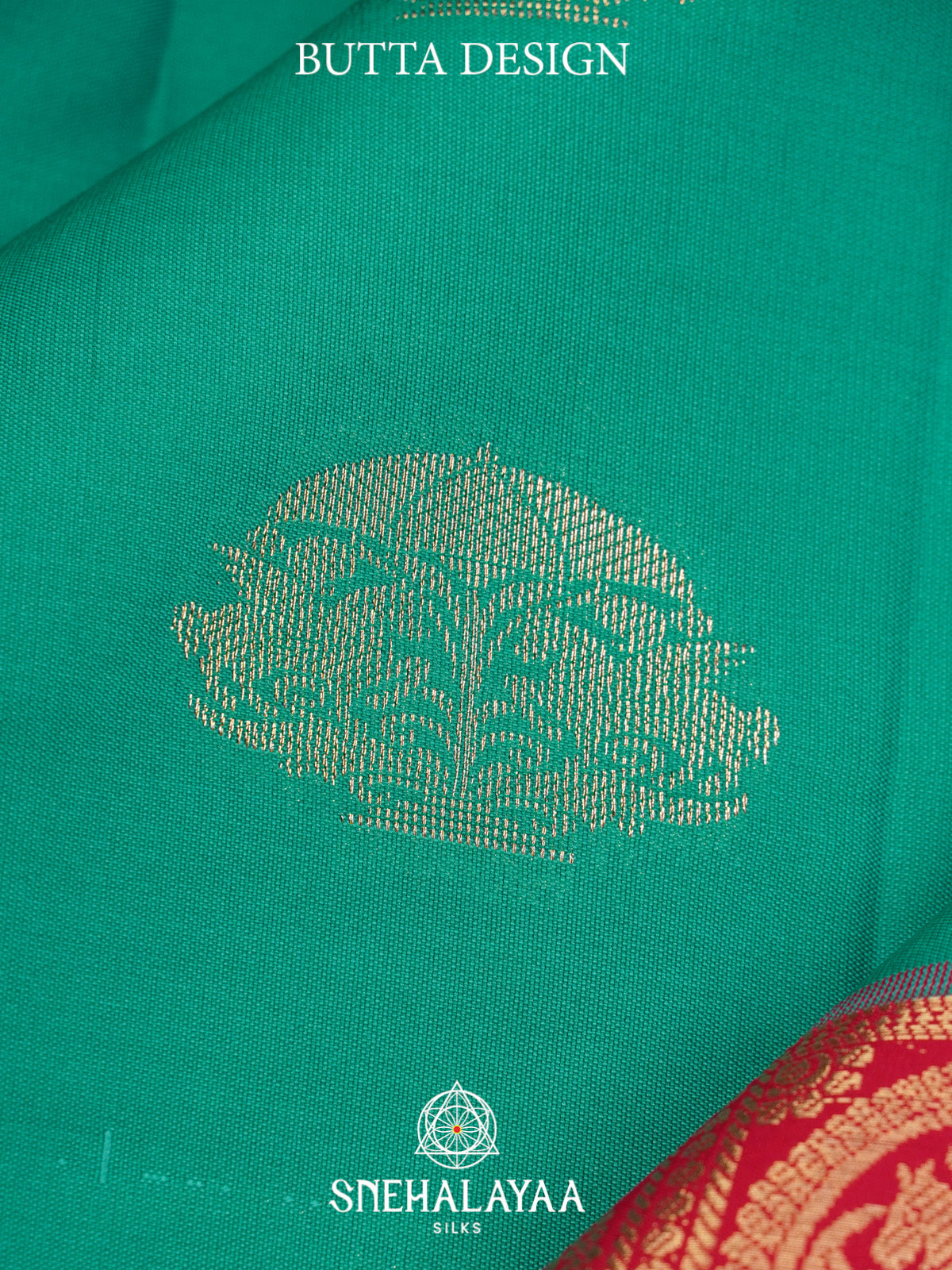 Teal Green Art Silk Saree